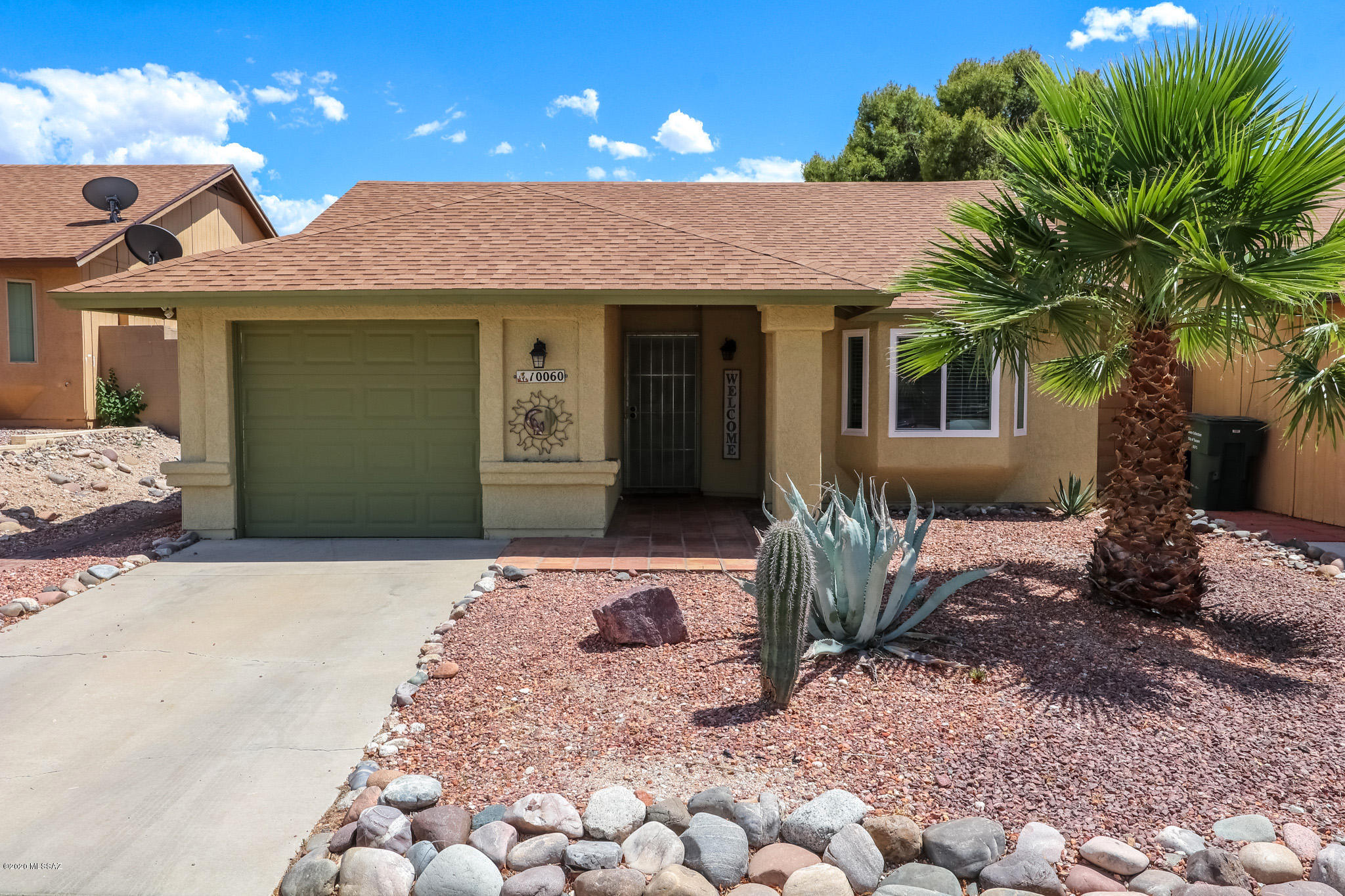 This recently remodeled 2 bedroom, 2 bath home is move in ready.  Updated kitchen is 2 months old.  No poly pipes.  No carpet, tile throughout.  HVAC system replaced 2 years back.  Full roof replaced about 6 years ago. Large rear yard.  Community pool just down the street.  True pride of ownership shown throughout the home.  Come and see this cozy home today.