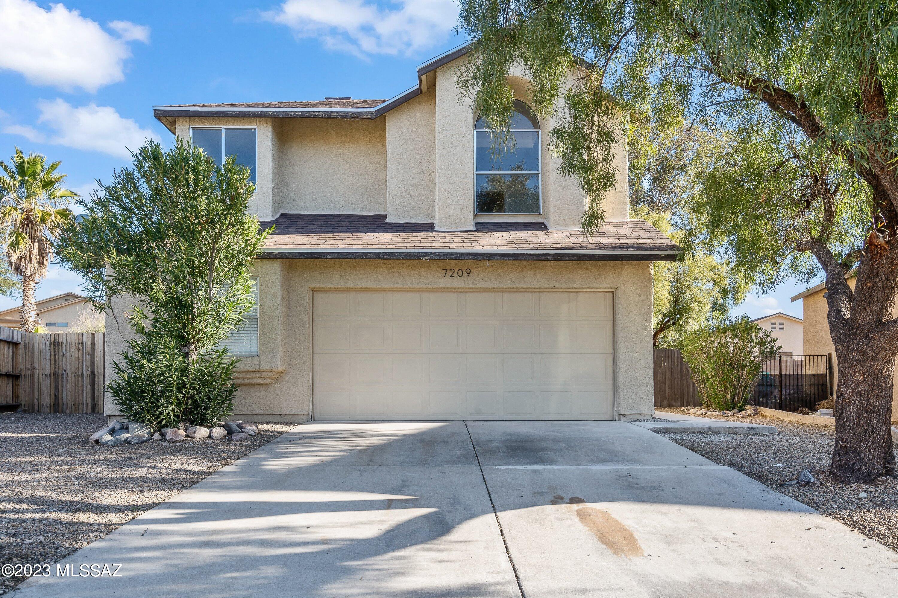 Welcome to Avenida del Nopal, a beautiful Reszi home filled with natural light and 12ft+ high ceilings. This home sits on a large cul de sac lot in presidio hills, with a 2-year-old roof and a 1-year-old Ac unit. The backyard is a blank canvas ready for your personal touches, it includes large mature trees for shade, a fire pit to entertain and a covered patio. This home's unique floor plan includes a large master suite with a walk in closet and a loft upstairs perfect for an office, entertainment center or kids play area. If you are trying to get out of the heat, the community has a pool just around the corner from the home. Come see why this home would be a perfect fit for you!