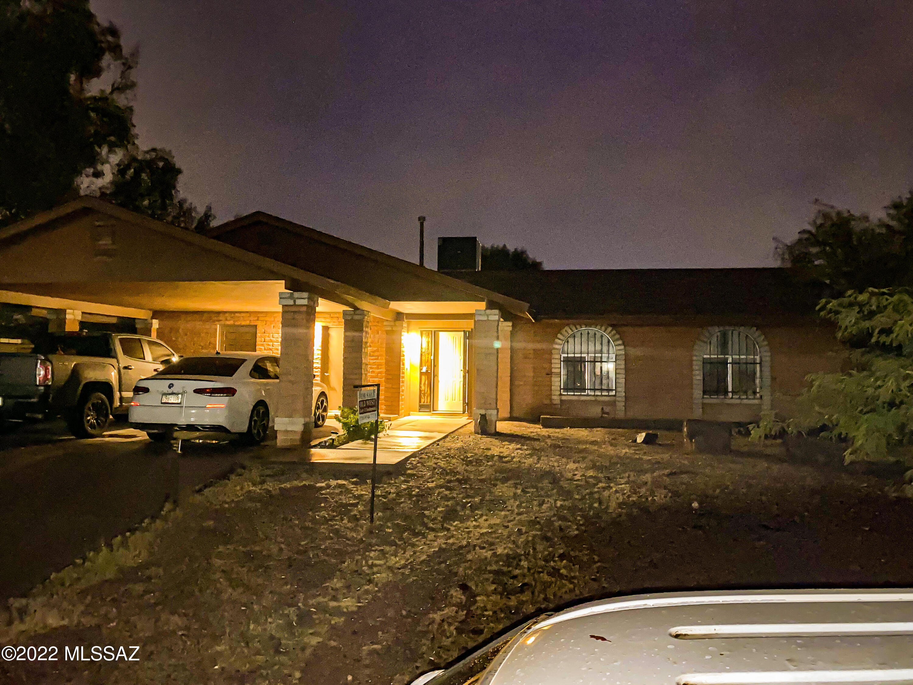 A must see. This charming Ranch Style home will win you over with its brand new flooring, paint, and bathrooms. Newly refinished counters and sink in the kitchen look out over your huge backyard which includes a large wooden playground that stays with home. Has 3 good-sized bedrooms, a full bath and a 3/4 bath vary comfortable for your family and room to grow. The A/C is just 2 years old and still under warranty. The kitchen has all appliances and is connected to separate laundry room with washer and dryer hook-ups. located on a corner lot in the West View neighborhood, you are close to shopping centers, two parks and Elementary schools close by. Storage shed does not stay, selling agent related to seller
