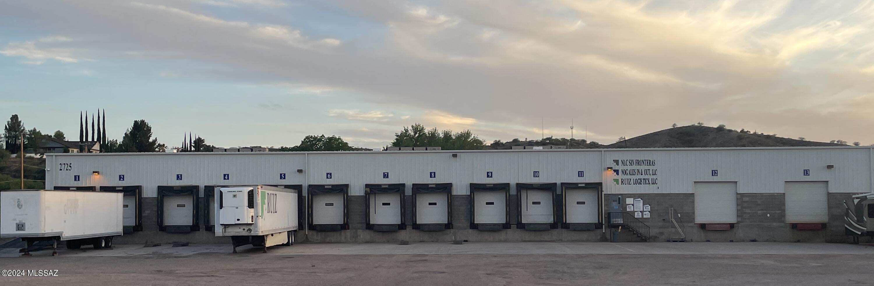 Seldom available cold storage warehouse in close proximity to the U.S.- Mexico border. Built in 2000 with masonry and metal construction. Recent 2019 renovation included significant upgrades to the cooling system allows for assurance of precise temperature control and efficiencies, both in the speed of temperate change and reduction of utility expenses. Ability for bays of 5,000 sq ft to be cooled to different temperatures. Clean warehouse with valuable USDA certification allows for inspections on site. Racking system and security system conveys with the sale of the property. Location is in Nogales, close to labor supply and away from congested Rio Rico. Plenty of room for trucks to maneuver and potential to add more storage facilities. Sale includes parcel 105-23-122B.