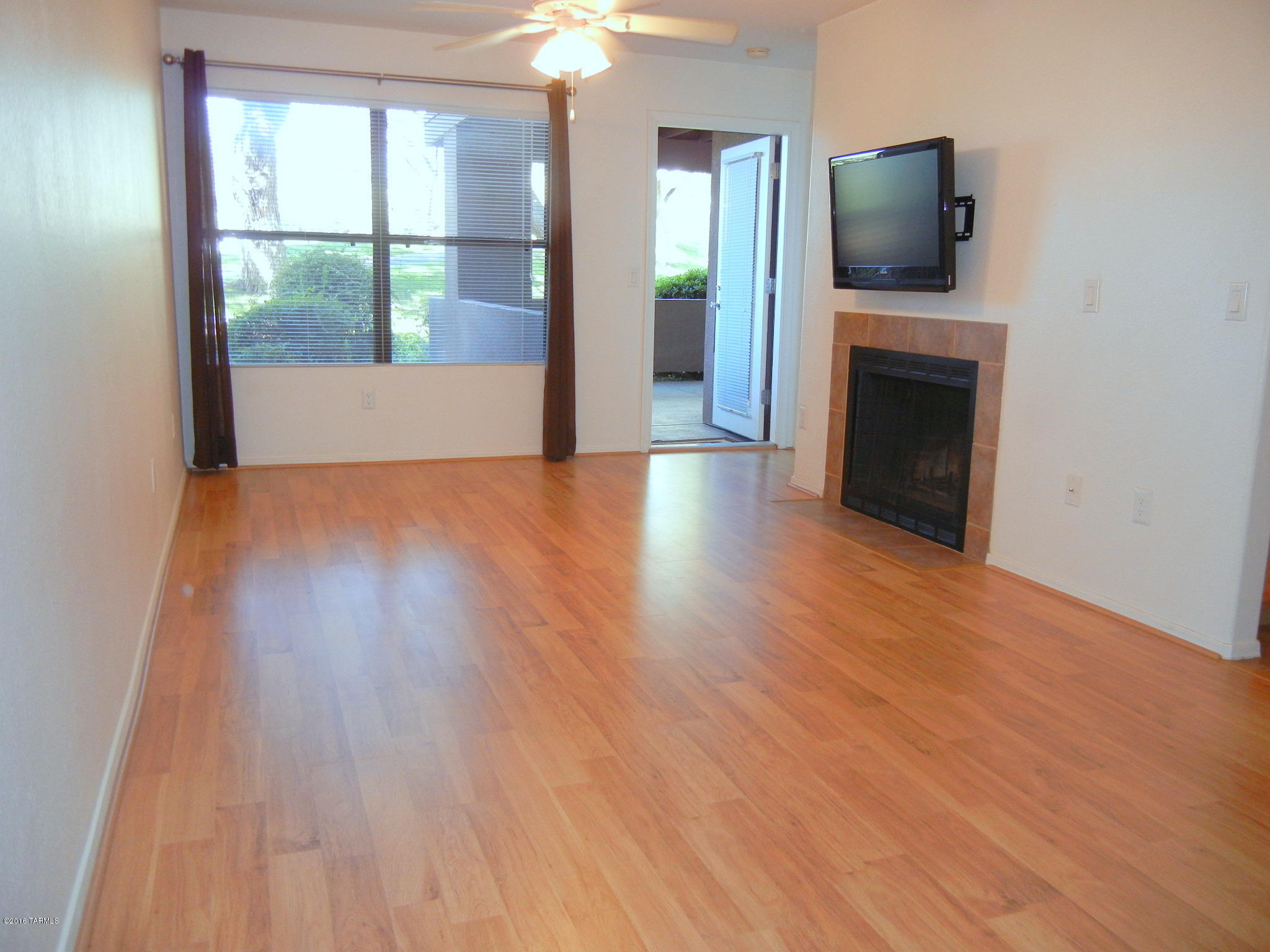 First Floor condo. EZ access.       
View and Patio on Ventana Golf Course.
ALSO: Split BR floor plan. Remodeled - wood floors except Kit. & Baths.  Upgraded appliances, cabinets and counters.
Patio and storage areas.
Project:  Extensive mature landscaping, 3 pools, 2 heated;  fitness Ctr. Club House.
 Assigned Covered Parking .
FINANCING AVAILABLE