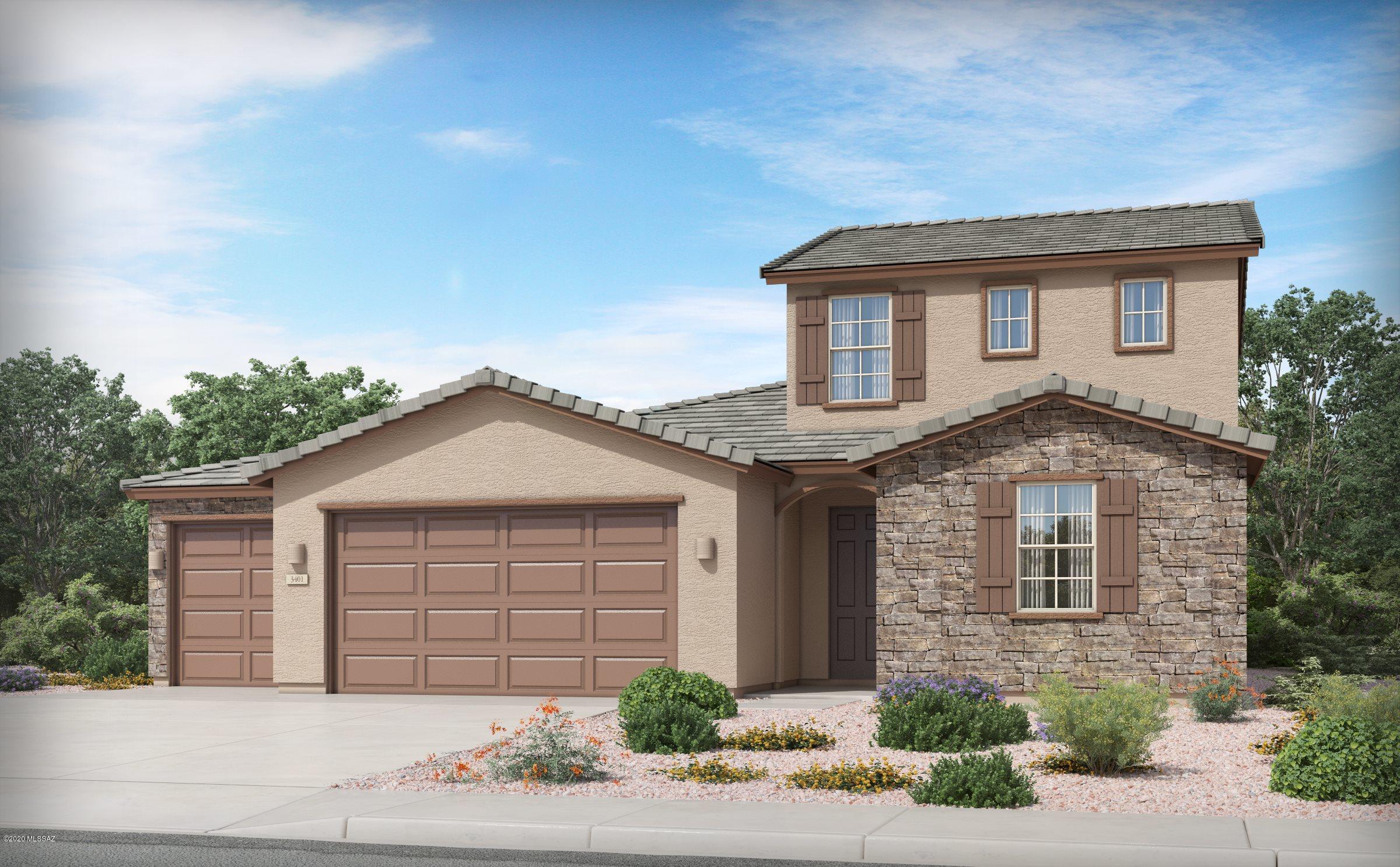 Scheduled to be completed this December! The Sabino floor plan has a great room & kit w/large island, SS appliances, dbl ovens, gas cooktop, MW, DW, refrigerator, InsinkErator 1/2 HP disposal, 3 cm granite slab kit countertops, 42'' upper cabinets: Tahoe Painted Linen and Granite: Cotton White, Moen faucet w/pull out spray, Prep for reverse osmosis. Luxury flooring pkg, Luxury bathroom pkg w/granite countertops, soft water loop, Infrastructure - Ring Video Doorbell Pro, Rinnai tankless gas water heater, ceiling fan pre-wire in all BR's, & Grt Rm, and SO MUCH MORE!