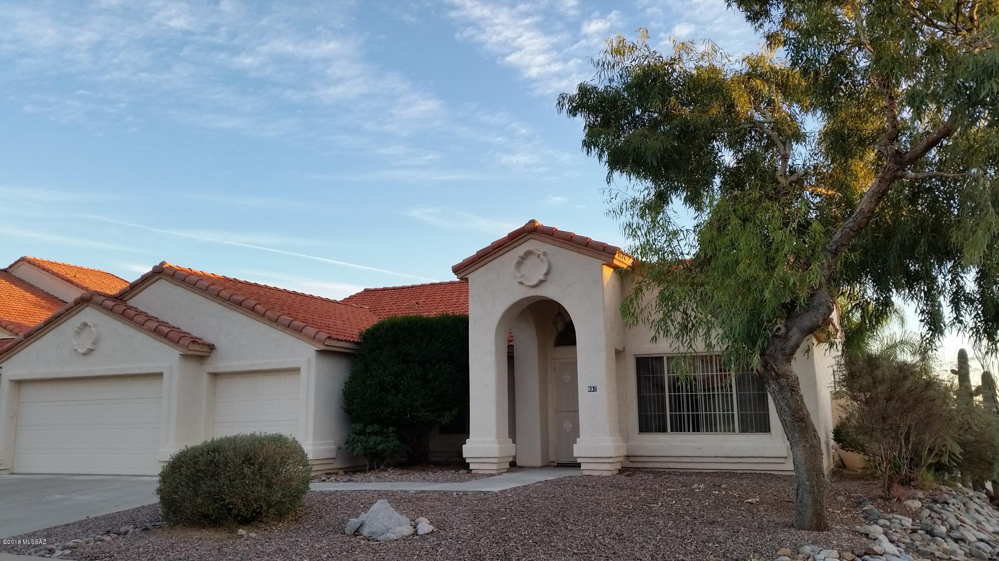 Built in 1993. Home features open floor plan and high ceilings that welcomes in lots of natural sunlight and has gorgeous flooring. Kitchen features fridge, elect range, and a dishwasher plus large center island overlooking the family Rm with Beehive Fireplace. Backyard has a covered patio, inviting pool, and separate hot tub. Pool service included. 3 car garage. Owner will consider one small dog pet. Water softener non functioning. Security Deposit $1,840*** RENTAL RATE REFLECTS A $65 CONCESSION IN EXCHANGE FOR TENANT'S AGREEMENT TO CHANGE HVAC FILTERS MONTHLY. RENTAL RATES ARE $65/MO HIGHER THAN STATED W/O CONCESSION.***