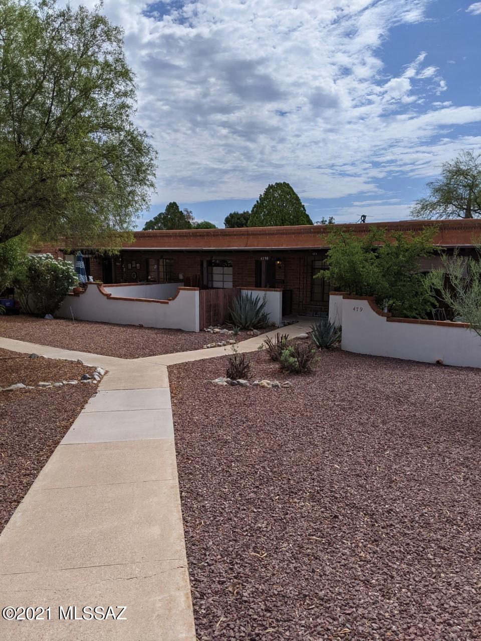RARE one bedroom villa has been updated and enlarged with an Arizona room. All tile floors and remodeled for that open concept. Square footage of AZ room is not included in taxes if a concern to buyers please measure during inspection period. Beautiful kitchen has pull-outs, a lazy susan, a custom spice cabinet, full size gas range, built in microwave and a stackable full size washer and dryer is inside. AZ room could be nice office or dinette area and has more storage. Interior doors are louvered and bath has been updated with executive height vanity and hand painted by local artist. Don't miss this one!!!!
