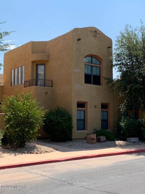 FURNISHED Embarcadero Townhome with two master bedrooms, two baths, powder room and computer nook. One bedroom upstairs and one downstairs for privacy,  Carport parking space across from the unit.  Barrio Recreation community pool, spa and fitness center,