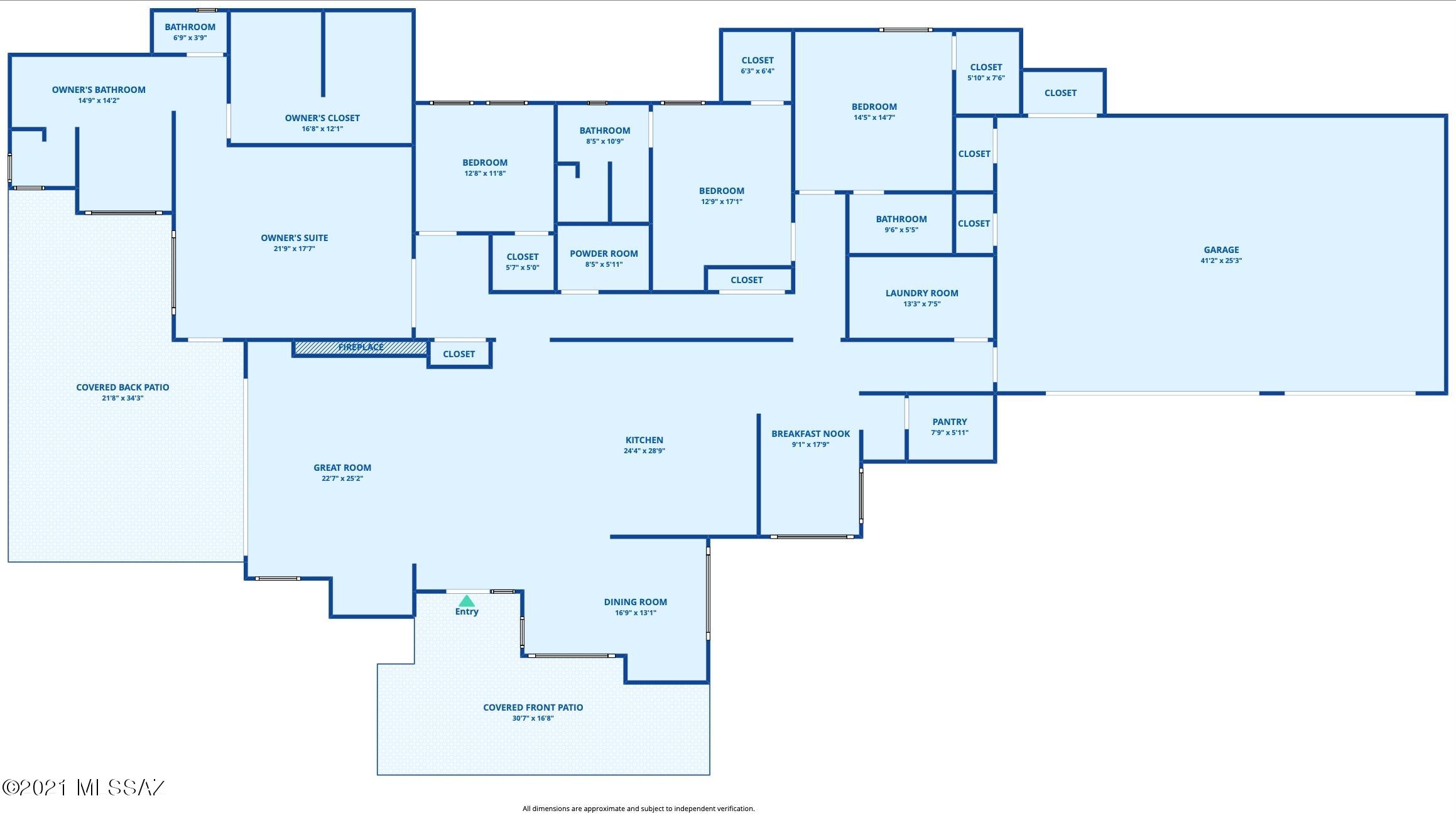 Sabino Mountain (1-290) - Residential