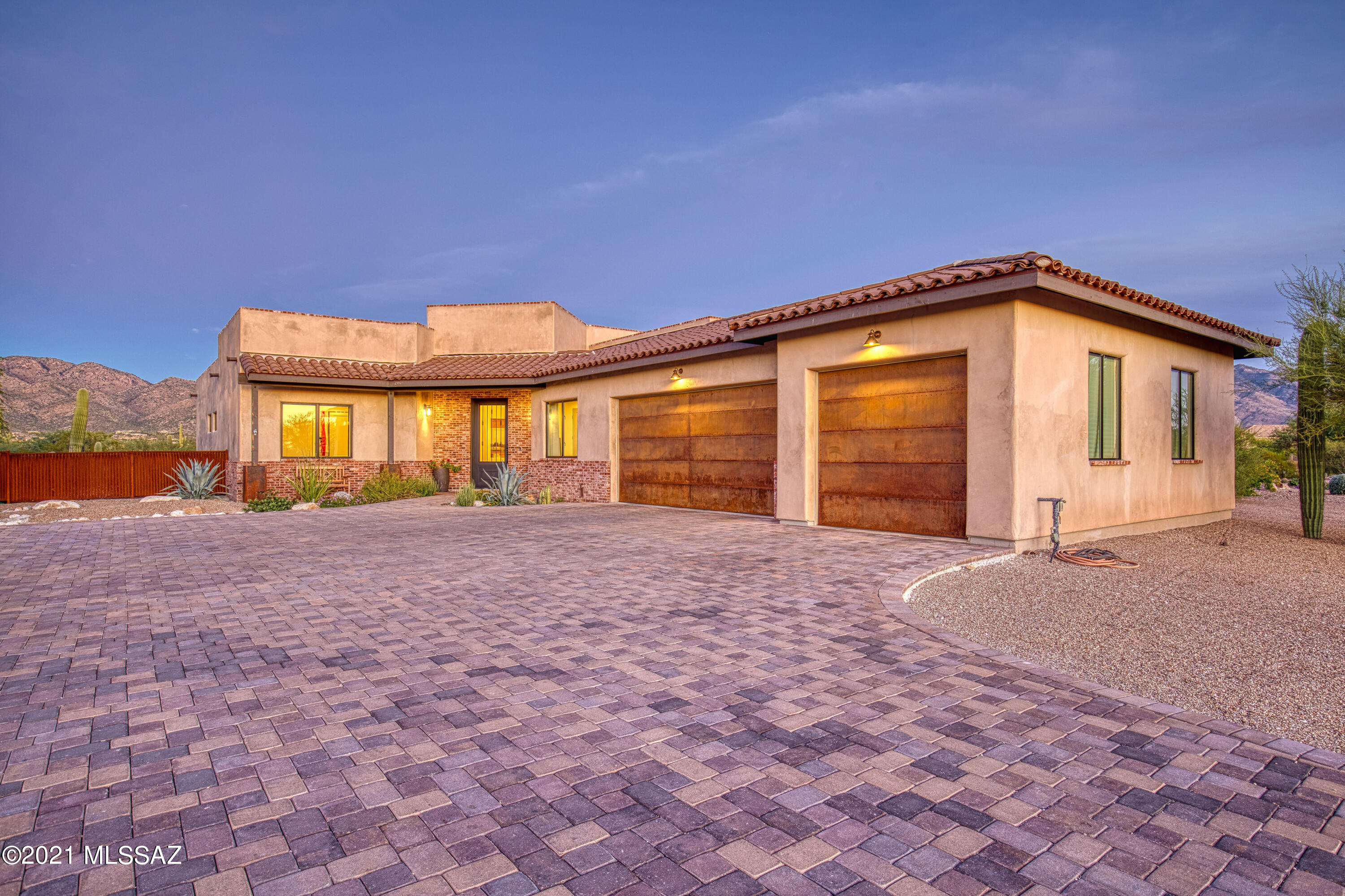 High quality construction home with phenomenal mountain views located in the gated community of Rancho Soldados. This home features 4 large bedrooms each with its own bath, den, office and a large open living/dining/kitchen area. This home includes upgrades most builders charge
extra for. High end, modern finishes, Bertazzoni appliances, quartz countertops and woodlook tile flooring. Lots of character in this house, great attention to detail
throughout. East facing backyard includes large covered patio, BBQ island and luxurious pool/spa.