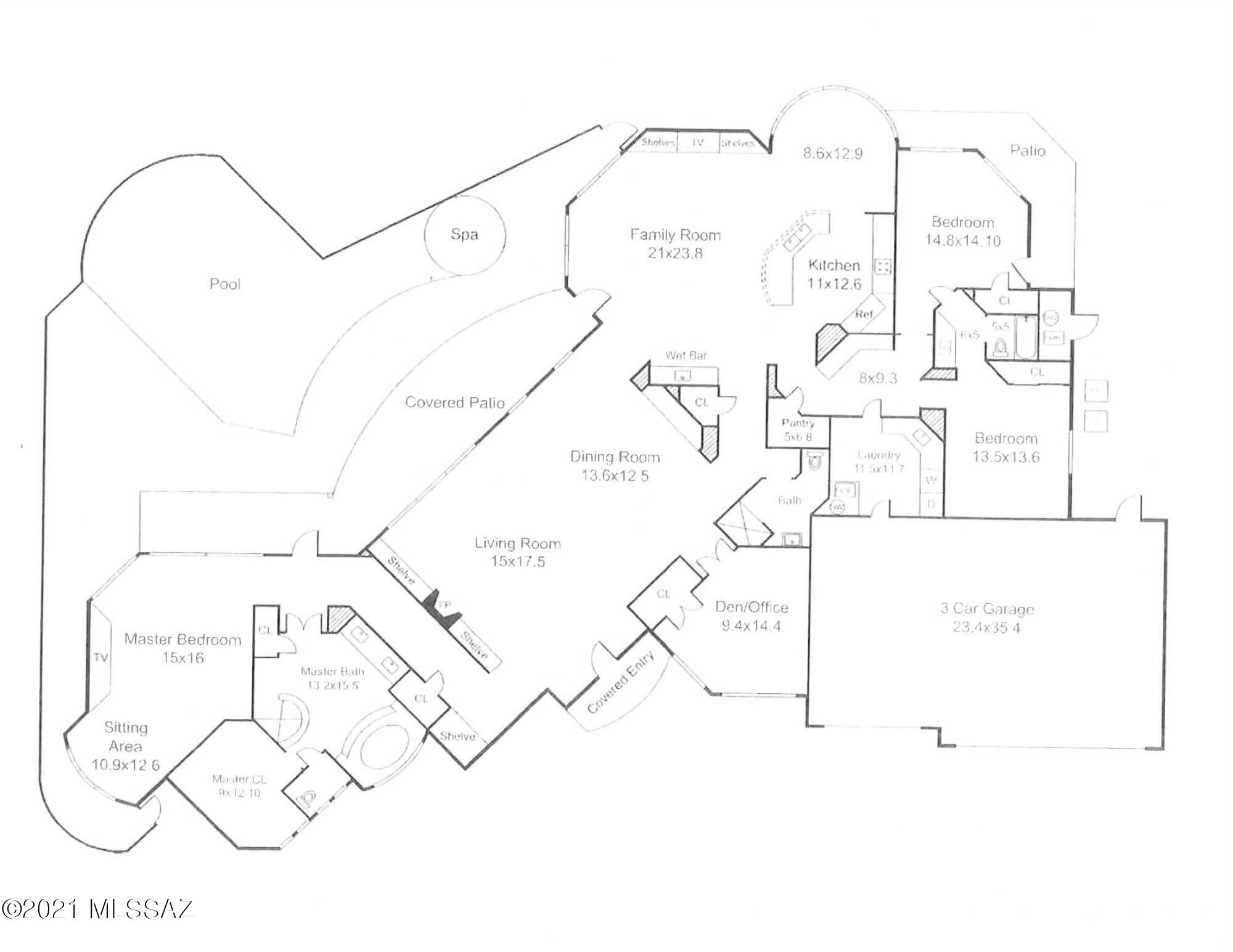 Sabino Mountain (1-290) - Residential