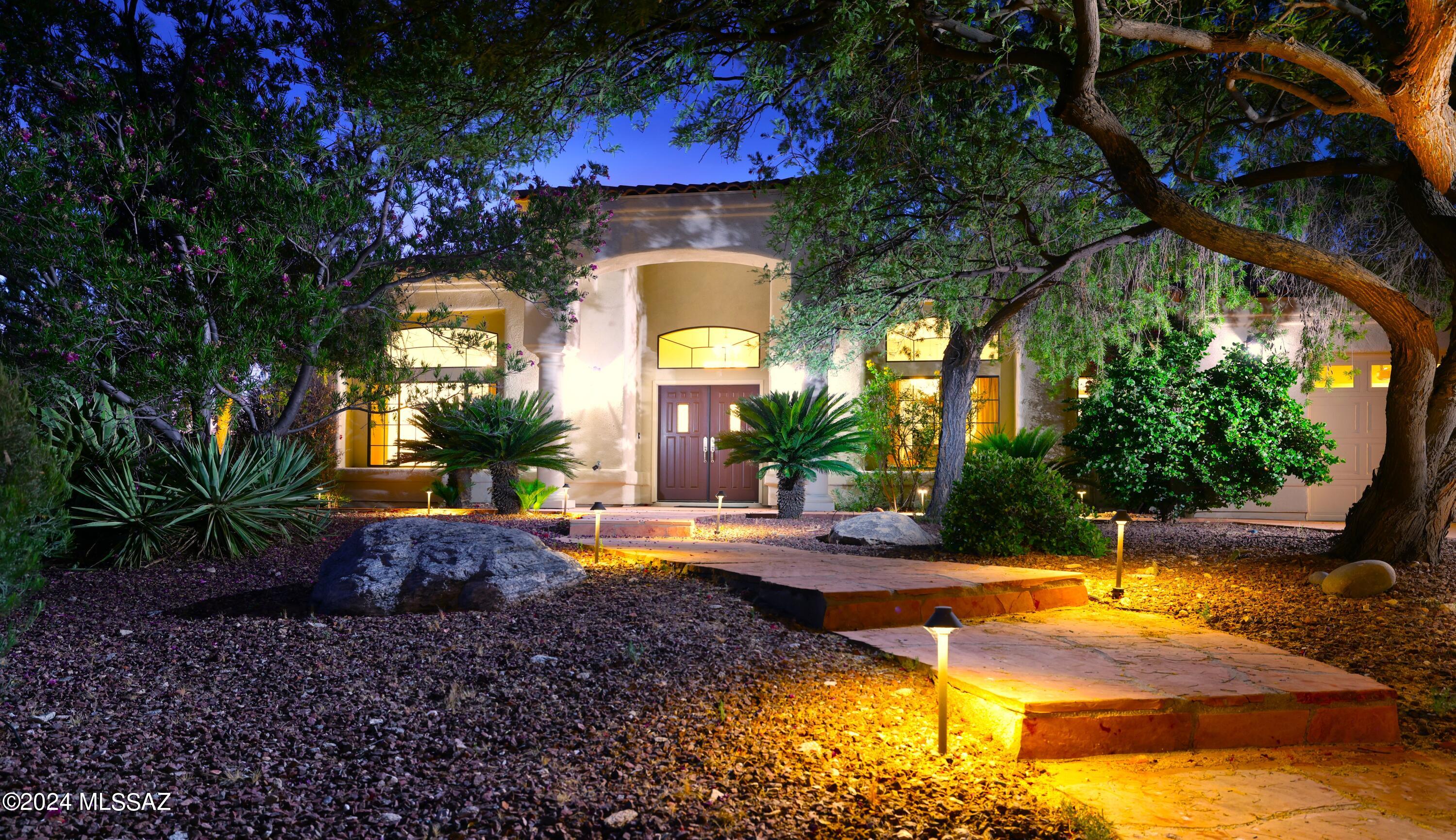 Big mt views, high ceilings, deep covered patio and sparkling pool & spa all in the coveted neighborhood of Shadow Hills! Beautiful double door into the foyer, where an abundance of natural light creates an inviting atmosphere. The heart of the home is the lovely kitchen w/ granite counters, SS appls and lrg island w/ barstool seating ideal for culinary enthusiasts. Open space behind provides fantastic privacy making the backyard oasis an extension of the home with an incredible covered patio living area looking right at the mountains. Flexible floor plan offers a spacious living rm, greatroom & oversized multi purpose rm. Primary is a true retreat w/luxurious cedar closet & ample space for relaxation. With 4 bdrms, 3 baths & 3-car gar, this home provides comfort & convenience for all.