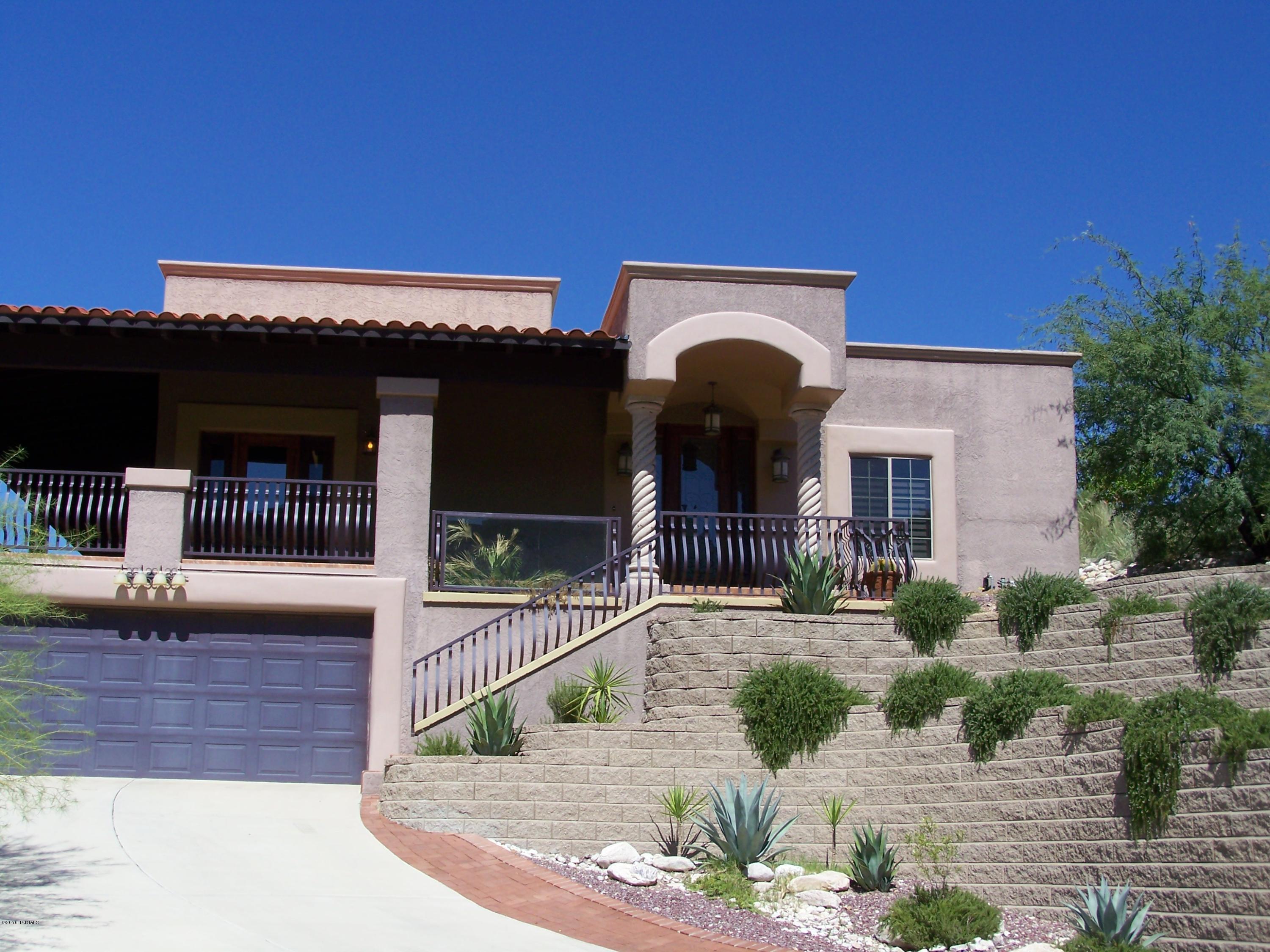 This property has stunning Mountain and City views! This is a 2 bedroom 2 bath home that has been completely updated. Lots of tile in all the right places, extra large kitchen with stainless steel appliances and granite counters, huge great room with cathedral ceilings, very spacious master bedroom with walk-in closet that has built-ins, covered patio with spectacular Views!!