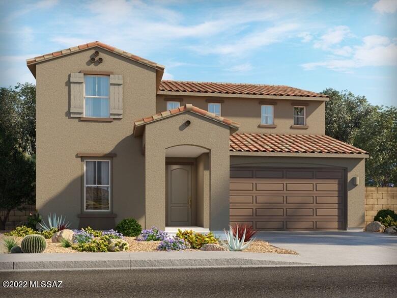 Brand NEW energy-efficient home ready March 2023! Are you ready to buy a home? The Loma floorplan in Vail, Arizona offers 4 bedrooms, 2.5 bathrooms, and a 2-car garage. Transform the flex space into your private office when working from home. Located off of I-10 with easy access to downtown Tucson, this community is just minutes from nearby shopping, dining, open space, and employment centers. Known for their energy-efficient features, our homes help you live a healthier and quieter lifestyle while saving you thousands on your utility bills.