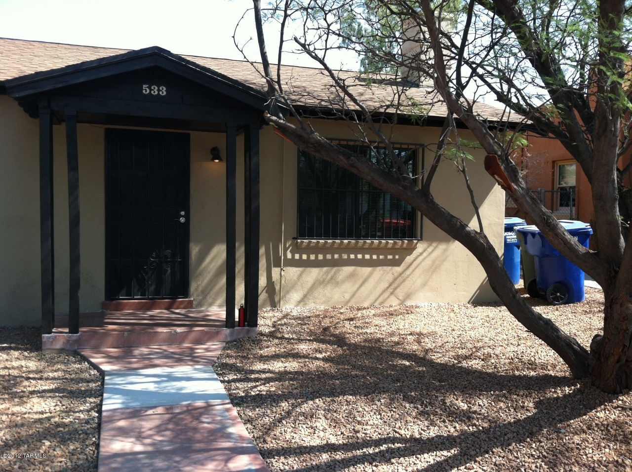 Gorgeously remodeled main house with new permitted addition in 2012!  Sparkling new pool, wall, and landscaped backyard with rolling gate! Two blocks from the UofA and rented through July 2018 at $2800 per month! ALL TILE AND AC!  New HVAC, Electrical, Plumbing, Appliances, and finishes in 2012! Hurry, wont last long at this price! One of the Members of Seller is licensed to sell real estate in Arizona.