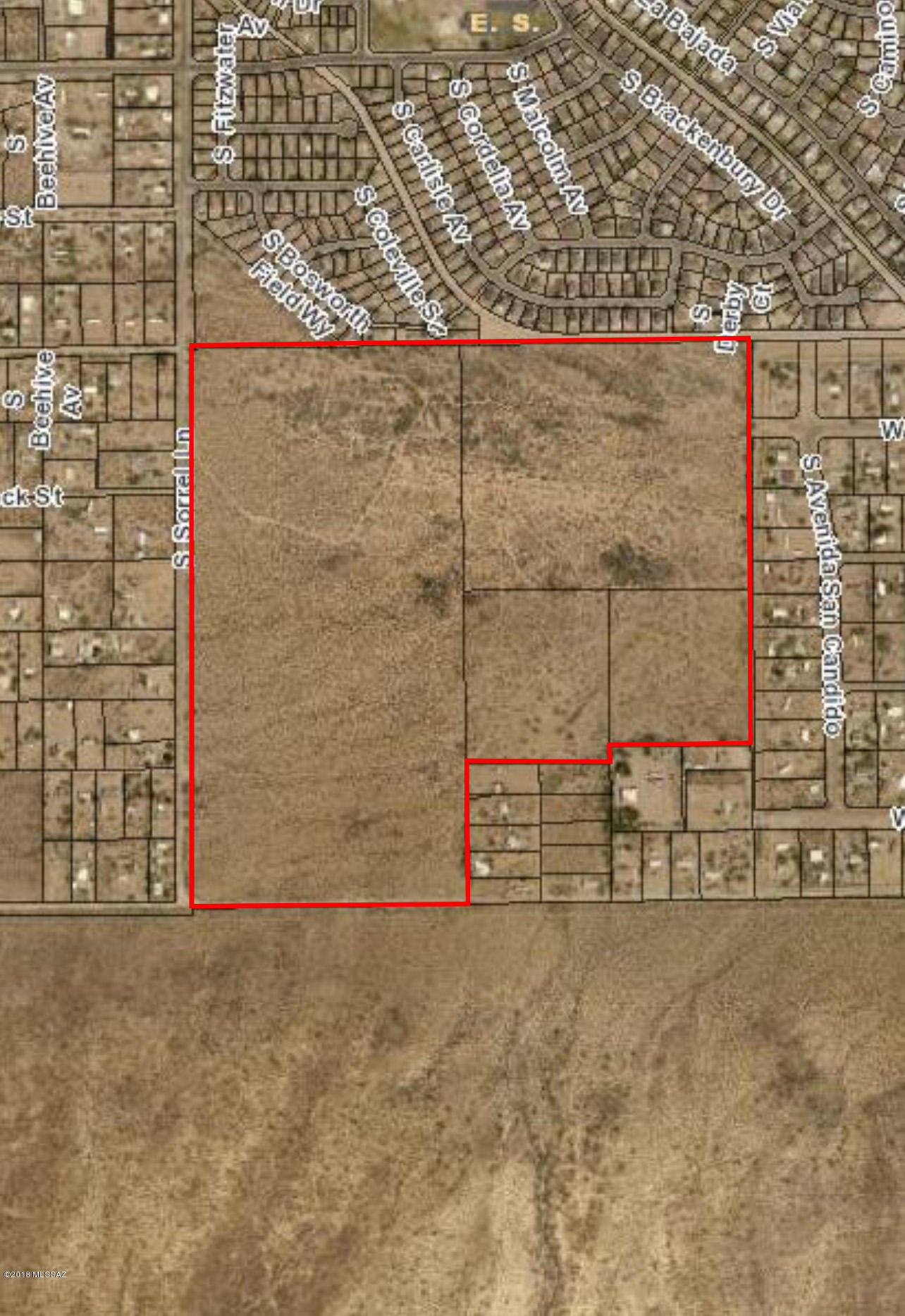 Consists of four contiguous parcels of vacant land totaling ±136.41 acres. Located NE-NEC of Hermans Road and Sorrel Lane in Tucson, Arizona. Located just south of the Mission West community & west of San Xavier estates. The land is zoned GR-1, Rural Residential Zone by Pima County.