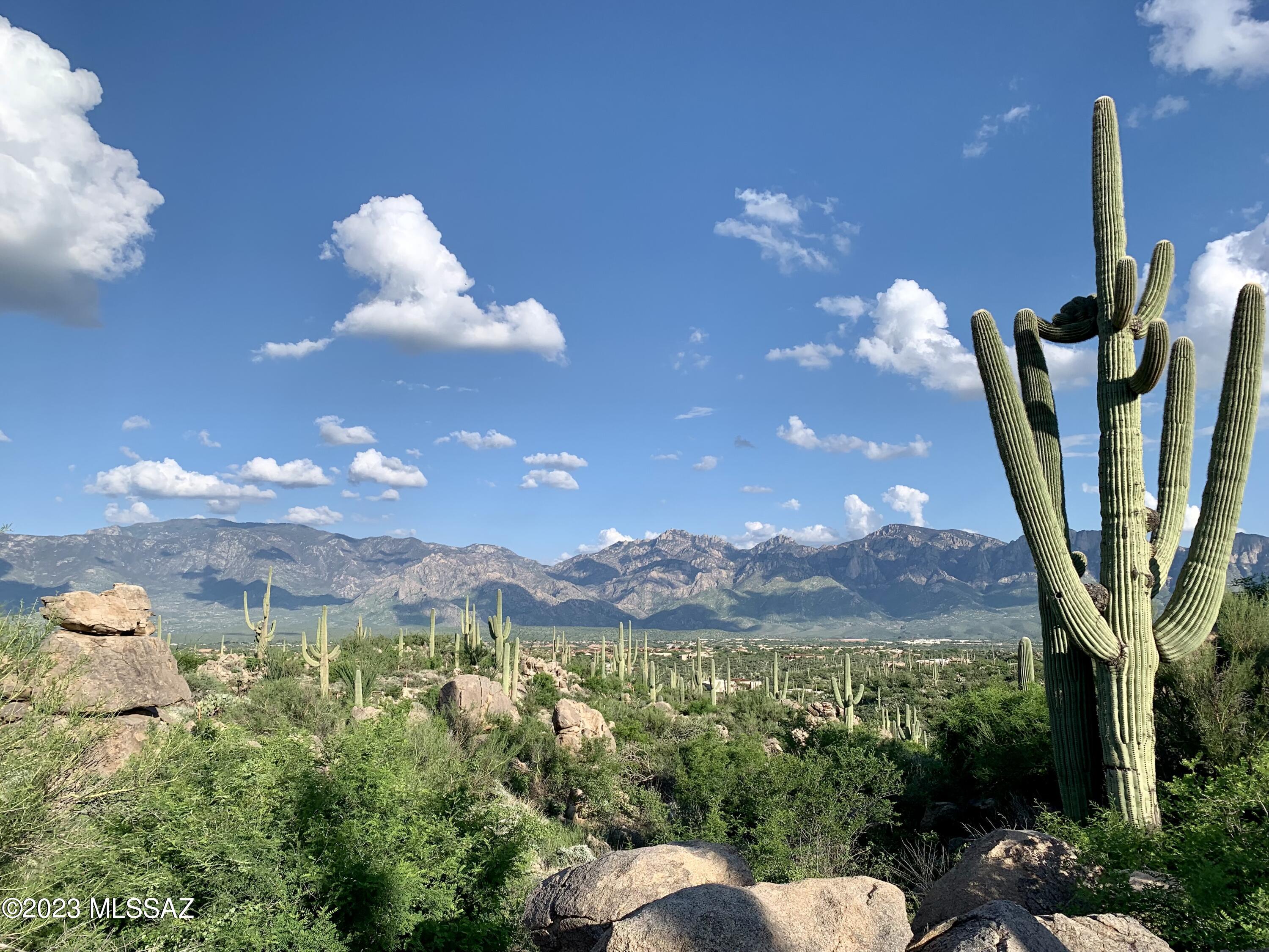 Breathtaking Panoramic Views!!! This 3.52 acre lot is perched high on the hill creating a spectacular homesite that overlooks the entire valley! To the east you have magnificent views of the Catalina Mtns and to the south you have sparkling views of downtown Tucson. The views don't stop there... it also offers sweeping views of the Tortolita Mtn views creating an impressive portrait every where you look. Tucked behind the gates of Oro Valley's most prestigious golf communities, Stone Canyon. Consistently ranked in the top 100 for residential golf courses in the nation.