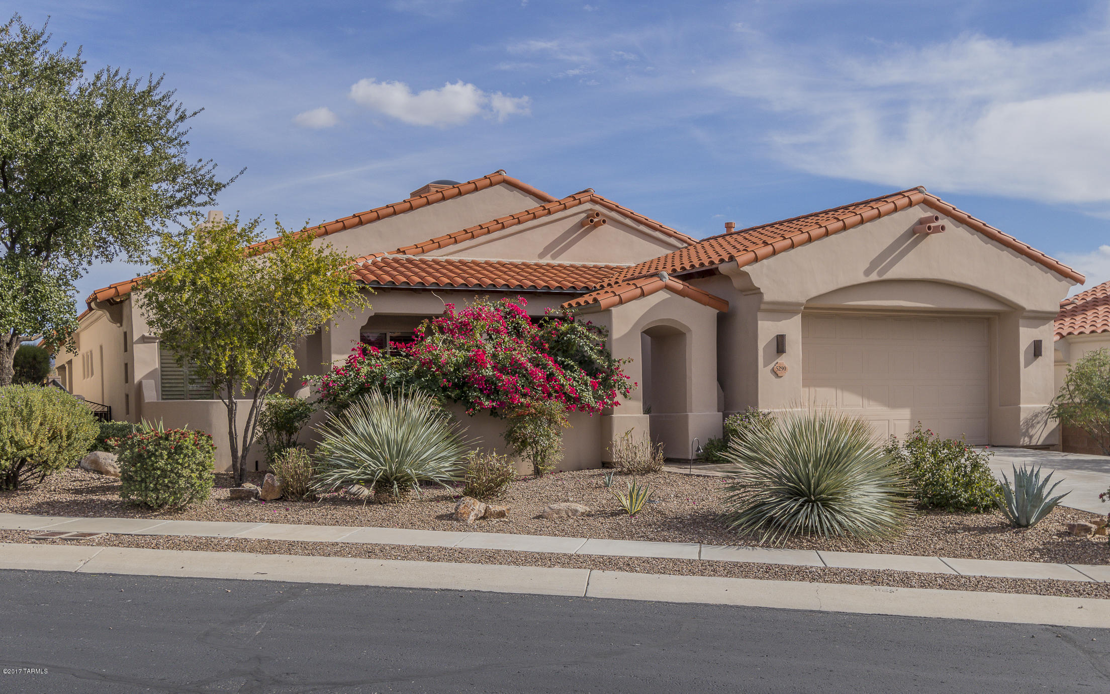 Beautifully updated/renovated Contravest home in Sabino Springs.  From the sleek and stylish kitchen to the elegant back yard you will appreciate the careful eye to quality, style and optimization of views as well as the spirit of bringing the inside out and the outdoors in. Designer touches throughout the home that will not likely be found at this price point.  Every room has been carefully touched and updated with exacting attention to detail.  This property has been gently lived in for approximately 2 months of the year since 2010. Located in beautiful Sabino Springs, adjacent to The Arizona National Golf Course, this is a complete turnkey home for either a full time or part time resident.