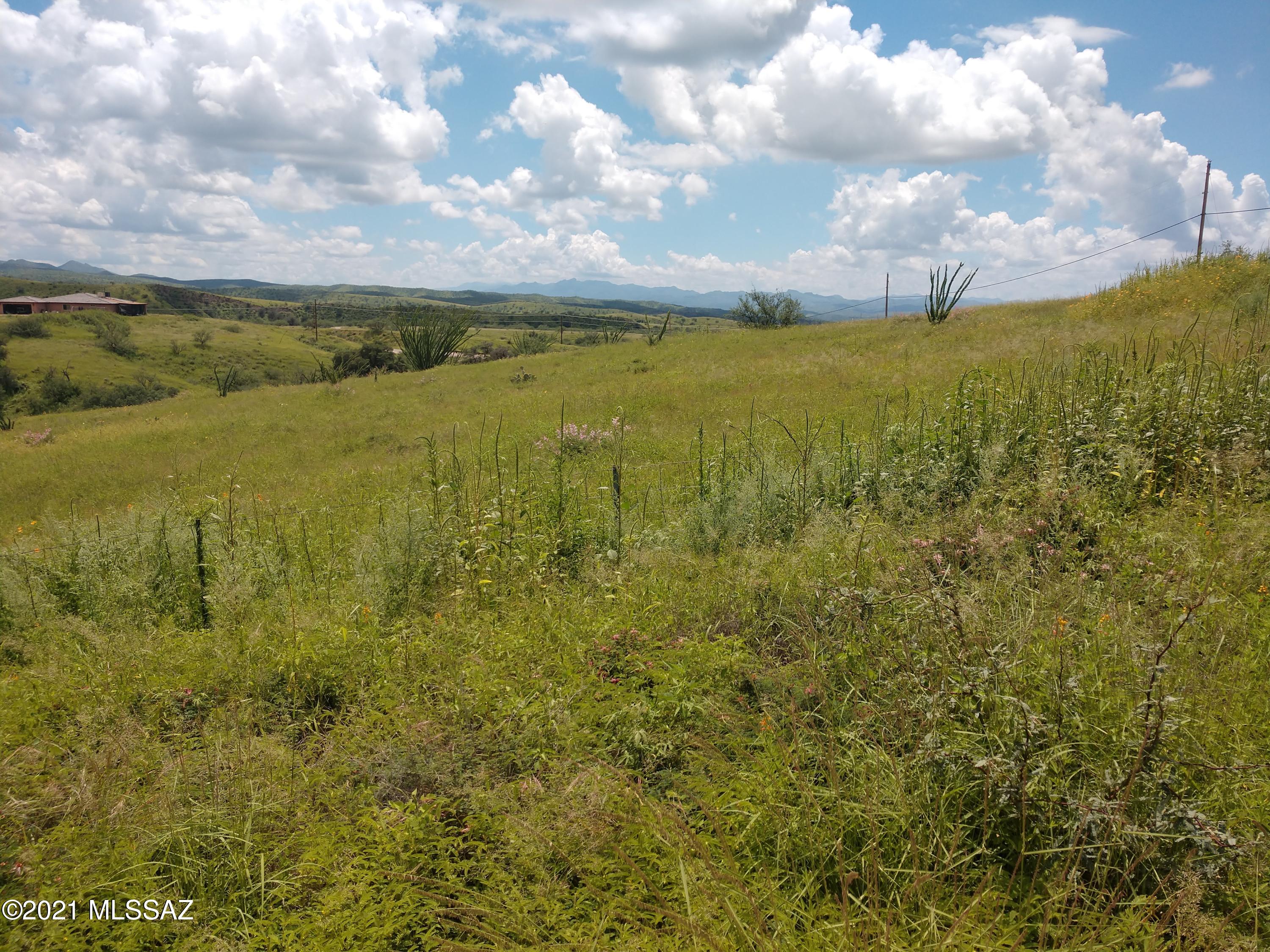 Great opportunity for a GR zoned acreage with quick access to Hwy 82, go West and you are in Nogales in about 10 minutes, go East and you are in Patagonia in 7 or 8 minutes and Sonoita in 15 or 20 minutes.  Beautiful lot with gentle terrain that gradually slopes down from the road but is nearly flat, this lot has had a well drilled and check the documents attached to get the cost to finish off the private well.  This lot has just had a percolation test done and it passed in 2020.  I will also attach the percolation test report in a few days.  Take Patagonia Rd. North and be at Patagonia Lake State park in about 6 minutes.