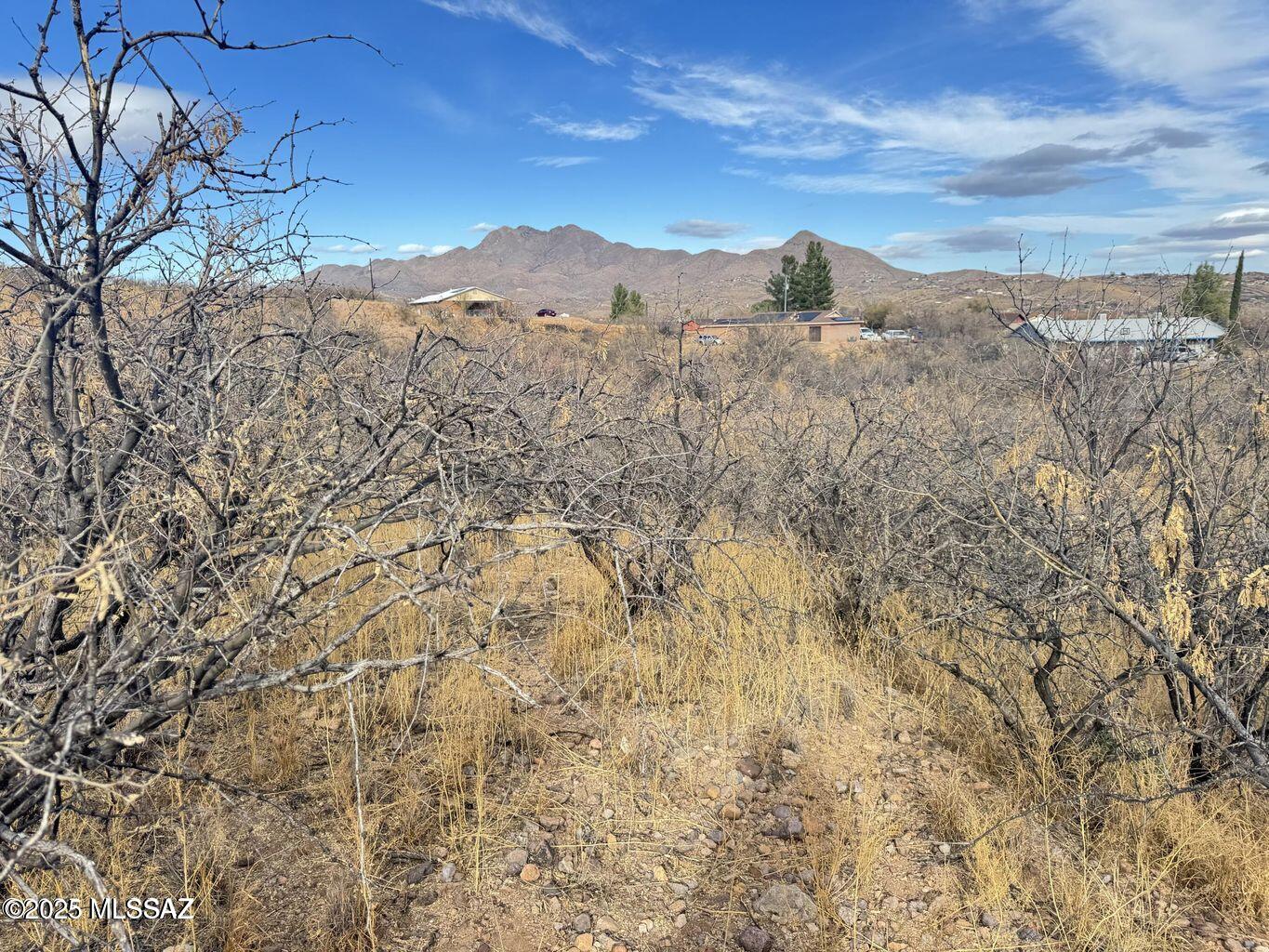 Great lot for building your dream home! Clear a driveway to the area behind for a great build site. Fantastic views with electric and water at the lot line. There is a large building pad with views for miles of the mountains looking east and a way to get into the property from the back side in the wash.