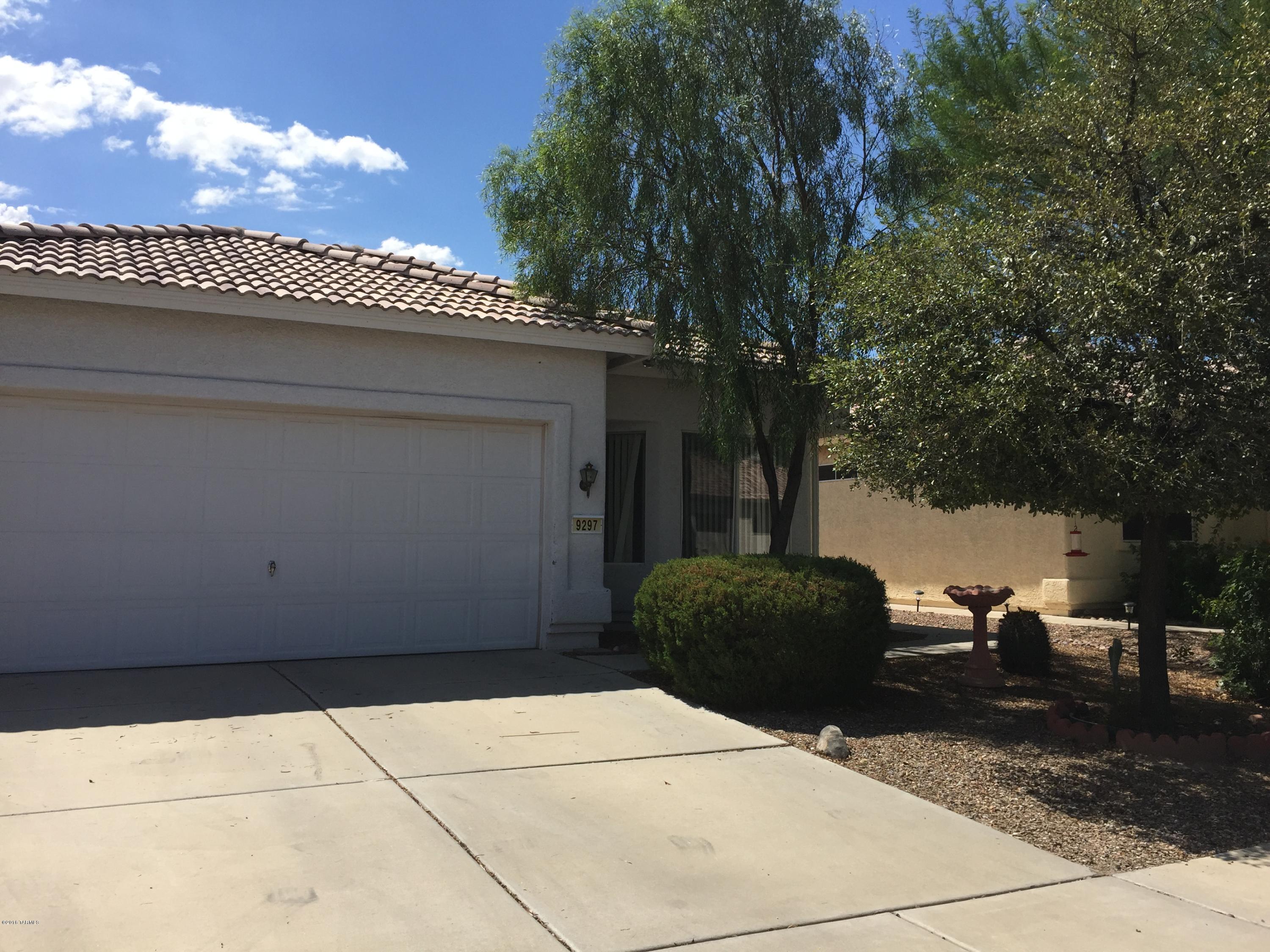 Beautiful 3 bedroom home in sought after Continental Ranch. Spacious and inviting home. Tile flooring upgrades. Split bedroom floor plan. Rear yard backs up to open area and view of Sombrero Peak. Included: community pools, parks, tennis courts, basketball parks, baseball/soccer fields, picnic areas and more. Marana School District.