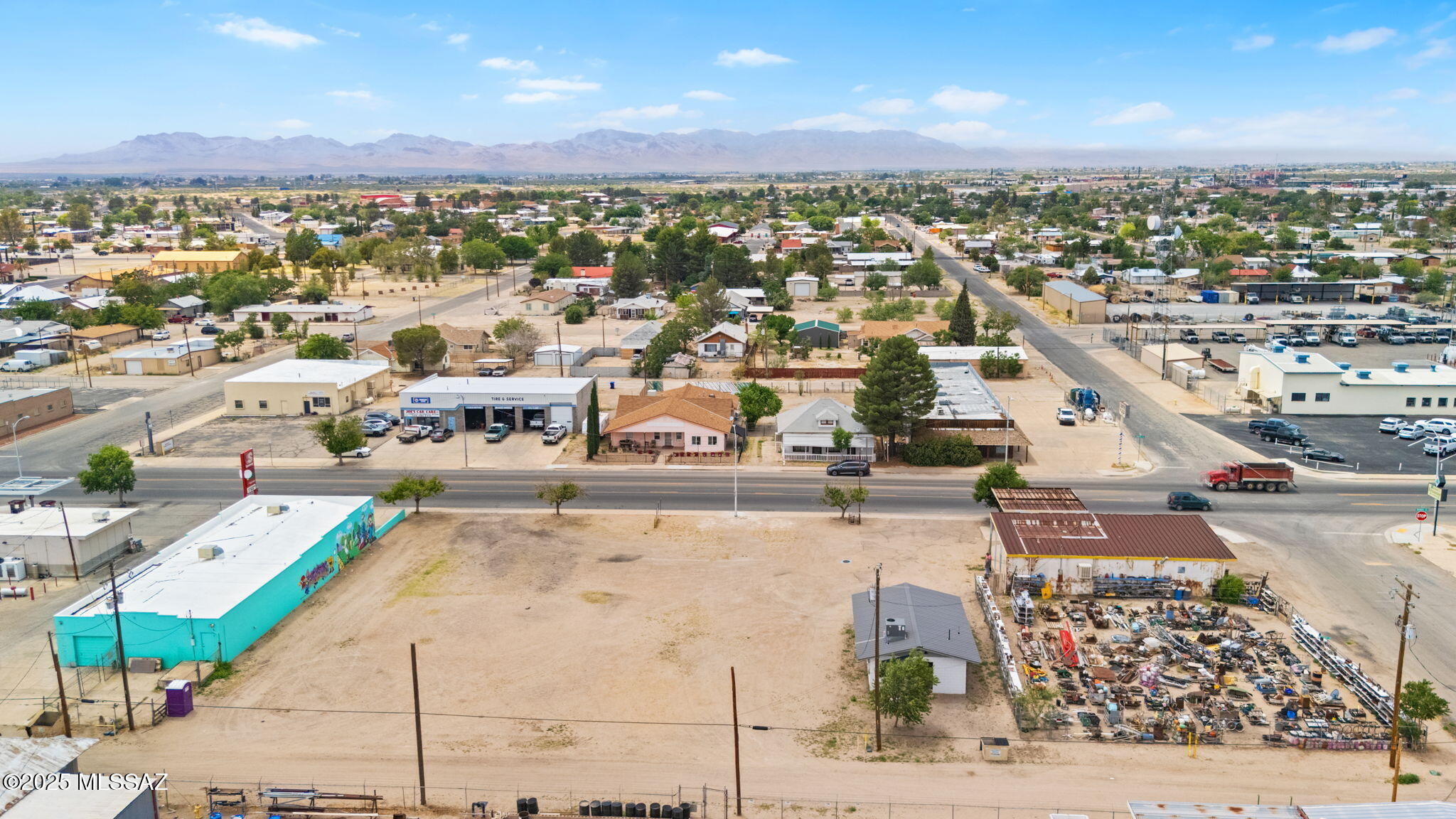 Here is your opportunity to acquire these 3 commercial lots with 150 frontage feet on N Haskell Avenue for a total of 22488-sf. Utilities are the property lines, with sewer available in the street. Purchase these lots alone with one or both of the adjoining properties also listed. Sale includes parcels 203-28-251, 203-28-252 and 203-28-253. Address is estimated as not yet assigned.