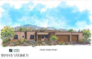 Beautiful Sombra Homes Southwest style  customized 3720 model home. Located in a gated subdivision with city and mountain views. Situated on a .78 acre lot, this home includes a great room/kitchen, formal dining room, game room, 5 bedrooms, 3 bathrooms, 3 car garage and large covered patio. Some of the quality standard features are kitchen granite counter tops, Oakcraft maple cabinets, GE SS appliances, ceramic tile, dual pane low E windows, 8' primary interior doors and 8' garage doors. Call agent for upgrades included in this home.