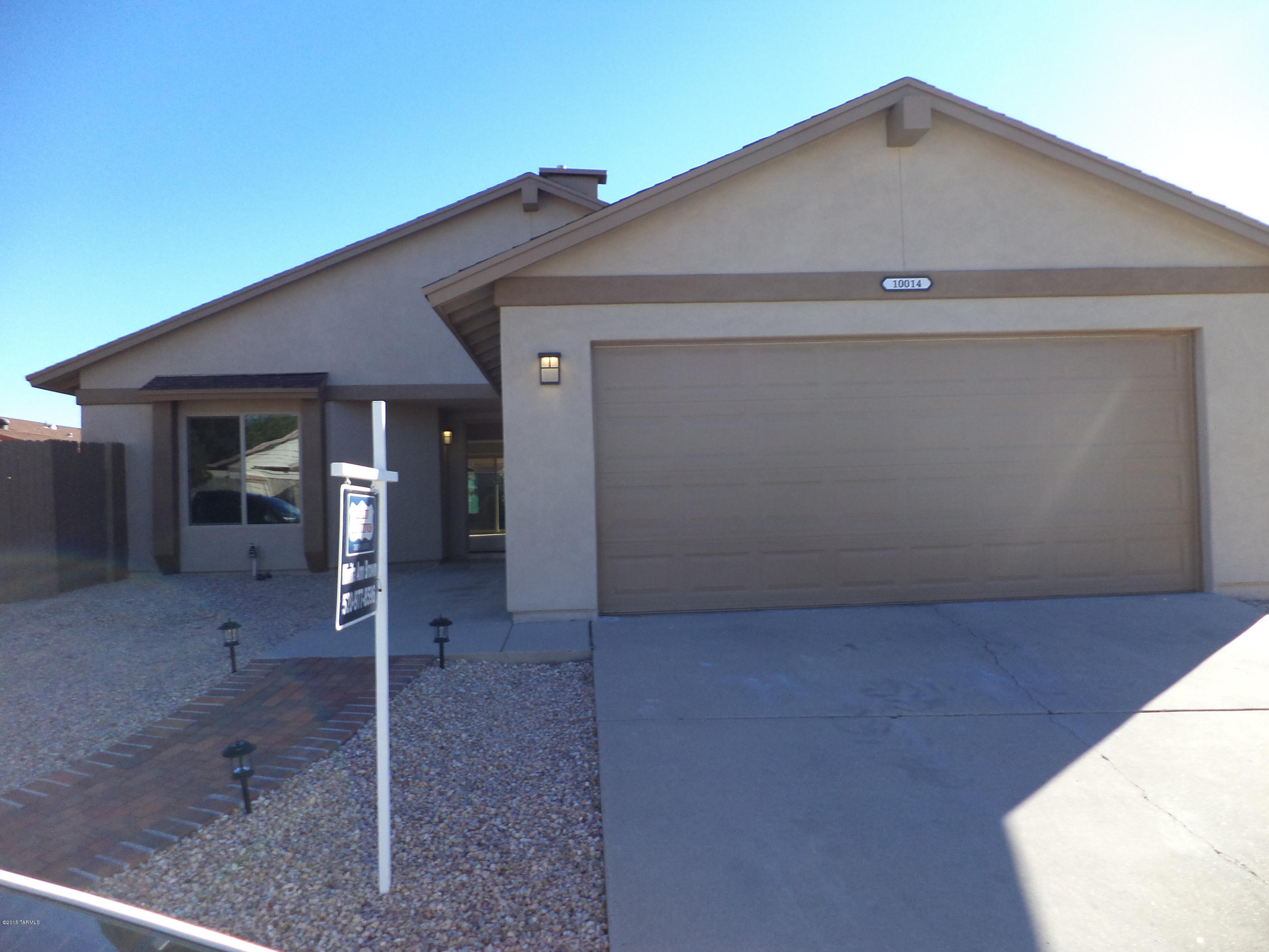 Wow!! This home is like buying BRAND NEW! You can rest comfortable knowing that you won't have dollars going out on maintenance for years to come! Split bedroom plan, New dual pane, low E windows throughout, New Trane A/C & Heater, New hot water heater, New appliances, Completely New kitchen with granite counter tops, Everything New in both baths except for the tub in hall bath, including New granite counter tops, New light fixtures, New porcelain tile throughout w/tile baseboards, except bedrooms that have New carpet & New baseboards, New garage door, New outside light fixtures, home just went from frame to stucco for added insulation & lower utility bills, copper piping, Double gate in front to easily store your toys (motor home, boat, atv's) 2 community pools, rec center & playground! Nice playground for the little ones! Come have a look for yourself!