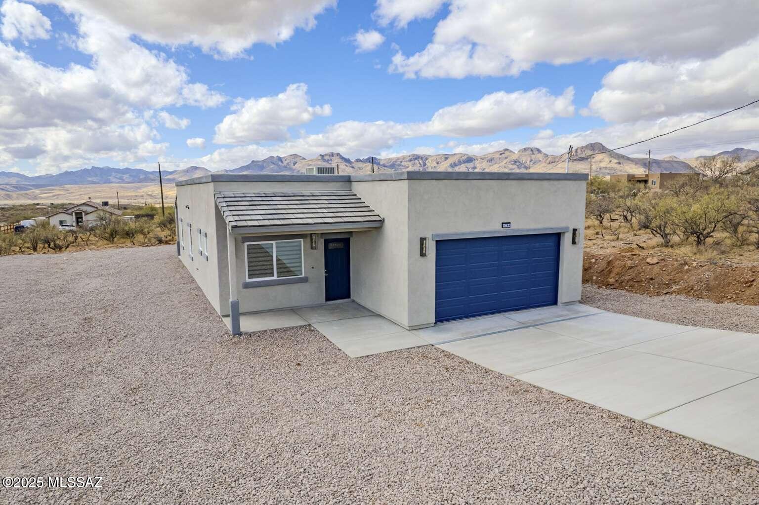 Seller will contribute towards buyer lender closing cost! Fantastic opportunity to own this NEWLY BUILT home! Discover a desirable open layout, creating a harmonious space that invites everyday living and entertaining! Natural light filled the spaces, complemented by a neutral palette, recessed lighting, and herringbone tile flooring throughout. The impressive kitchen boasts sleek SS appliances, quartz counters, and two tone kitchen cabinetry. Primary bedroom has a pristine bathroom with a tiled step-in shower & a walk-in closet. The home is 3 bedrooms 2 bathrooms with 2 car garage. Let's not forget the clean-slate backyard, waiting for your creative touch to make it a perfect outdoor living space! Additionally, you'll love the amazing mountain views, offering a tranquil & majestic atmosphere