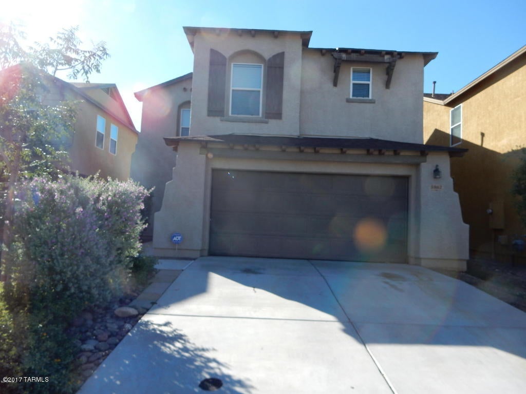 Gorgeous three-bedroom, three-bath, two-story home, built in '07 and nestled away near hospitals, restaurants, shopping and more.  Two fireplaces - one in the master bedroom and one in the great room.  Alarmed.  Granite in the kitchen.  All appliances!  Huge loft!  Pets upon approval - NO CATS.