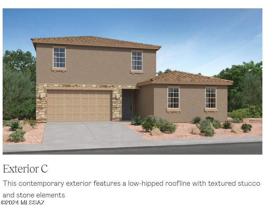 Multigenerational living is simple with the Next Gen® suite in this two-story home, featuring a private entrance, living room, kitchen, bedroom and bathroom. The first level of the main home is host to an open concept living and dining space, plus the luxurious owner's suite. A loft and three bedrooms occupy the second level. This home includes GE® stainless steal appliances, Rinnai Tankless Water Heater, prep for reverse osmosis, Granite Countertops, 2'' faux wood blinds, LED lighting and so much more!