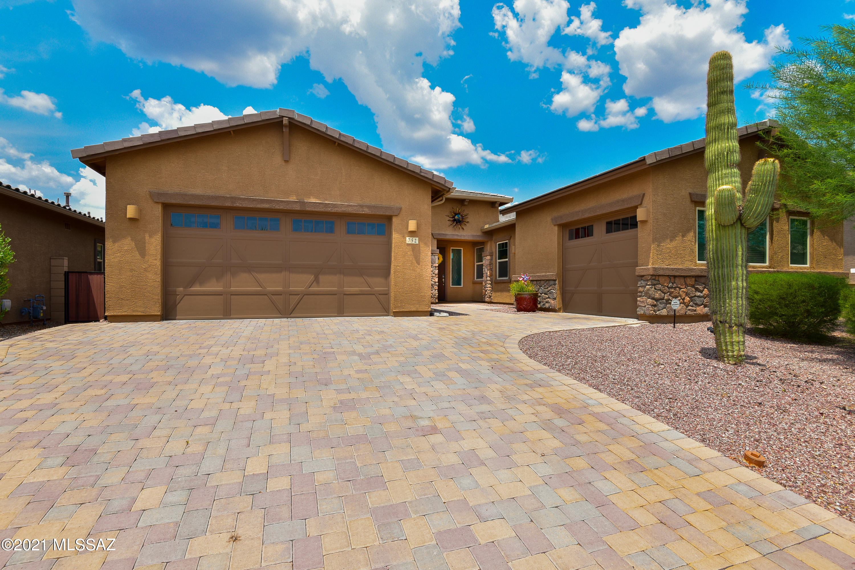Gorgeous Home with an Open Floorplan. 4 Bedrooms plus a den that could be a 5th Bedroom, 3 Full Bathrooms. Gourmet Kitchen with Updated appliances and Beverage Refrigerator, Large Island Open to Greatroom. Beautiful Granite Countertops and Custom Cabinets with Backsplash. Split Bedroom Floorplan with Extra Bonus Room. Professionally landscaped Backyard with Pool, Spa, BBQ Island and so much more. This Home has it all!