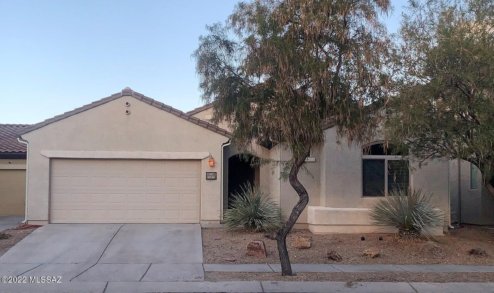 Must See! Spacious 3 bedroom 2 bathroom home located in Sierra Morado. This home features a split floor plan, with living / dining room combo Large primary suite with bath with dual sink vanity, shower and walk in closet The spacious eat-in kitchen with pass through to the dining area has upgraded cabinets, solid surface-Corian counters, black appliances including gas stove, built-in microwave, dishwasher, French door refrigerator and pantry  The other bedrooms and bathroom are located in the front of the house
The laundry room has washer and dryer (gas or electric) hookups.  2-car garage and backyard with covered patio that backs up to an open area.  Pet policy: No pets preferred, but if accepted, a $250/pet deposit and $25/mo per pet fee will be required. See ''More'' for additional inf Must See! 
Spacious 3 bedroom 2 bathroom home located in Sierra Morado neighborhood. 

This home features a split floor plan, with living / dining room combo
Large primary suite with bath with dual sink vanity, shower and walk in closet
 
The spacious eat-in kitchen with pass through to the dining area has upgraded cabinets, solid surface-Corian counters, black appliances including gas stove, built-in microwave, dishwasher, French door refrigerator and pantry

The other bedrooms and bathroom are located in the front of the house
 
The laundry room has washer and dryer (gas or electric) hookups. 

There is a 2-car garage and backyard with covered patio that backs up to an open area. 

Pet policy: No pets preferred, but if accepted, a $250/pet deposit and $25/month per pet fee will be required. 
Pet Screening: is required to complete application at https://nptucson.petscreening.com/
Fee is $20 for 1 pet and $15 for each additional pet. Fee $0 for applicants requesting Reasonable Accommodations for assistive animals

Deposit: $equal to 1 month rent OAC, additional deposit may be required.

Application fee: $52, all persons residing in home or Co-signing, 18 years of age or older must apply. 
Link to application: https://app.propertyware.com/pw/application/#/tenant/northpointtucson/3618177037 
Only applications submitted through our website will be accepted and processed. 

Non-Refundable Administrative Fee: $149

Listed for lease by Northpoint Asset Management
Property Manager: Anne Willey.  Please call or text to 520-444-6848 for more information or to schedule a showing. 

**Equal Housing Opportunity**

RENTAL CRITERIA:
Verifiable Gross monthly income: $ 3 times rent 
Rental history: Good- evictions 7 yrs. or older or landlord collections
Good Credit: Minimum score is 550
Criminal Background: Per HUD Guidelines: contact Listing agent should you require more details.