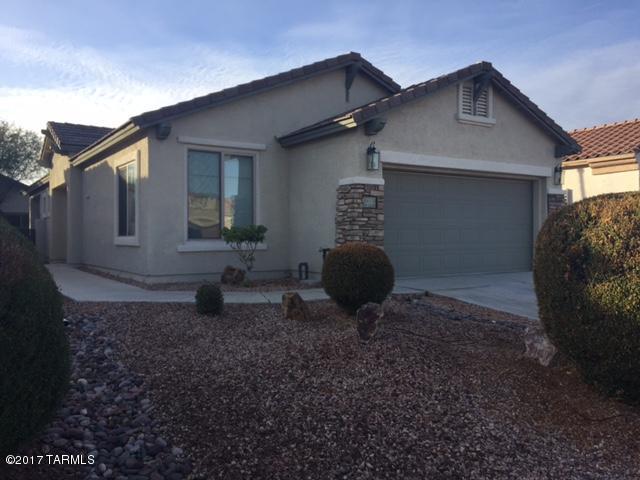 Beautiful and cozy home in desirable Del Webb community. Adult living 55+ at it's finest! Only walking distance from the clubhouse and community wilderness trails. The backyard is beautifully landscaped and very low maintenance. Covered patio with ceiling fan in place to help cool down on those warm summer nights. Kitchen has upgraded cabinets, Corian counter-top and breakfast bar! Plenty of prepping space and storage. This beautiful home is move in ready and waiting for you!