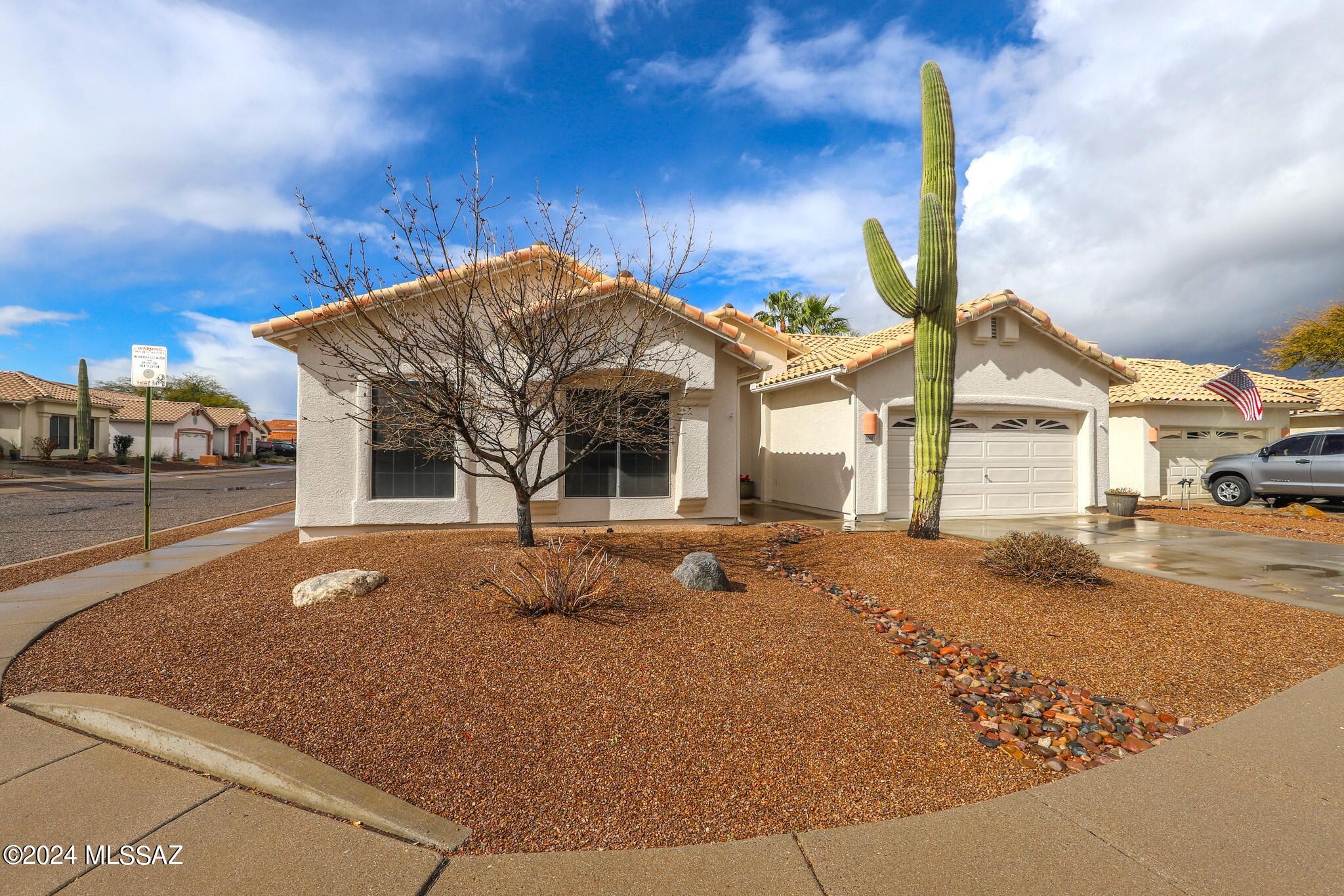 Great corner lot Home in a well kept Eastside neighborhood, that is ready for you to Move Into.  New Air Conditioner - New Carpet - Freshly painted outside. - Recently coated roof. Large park like backyard that is nicely landscaped, that will be great for entertaining with a extended covered patio. Formal Living and Dining Room. Kitchen opens up to another eating area and nice size Family room with high ceilings. All appliances that are there will stay. Primary suite has double sinks, shower and separate tub along with a walk in closet. Clean and bright all it needs is your furniture.