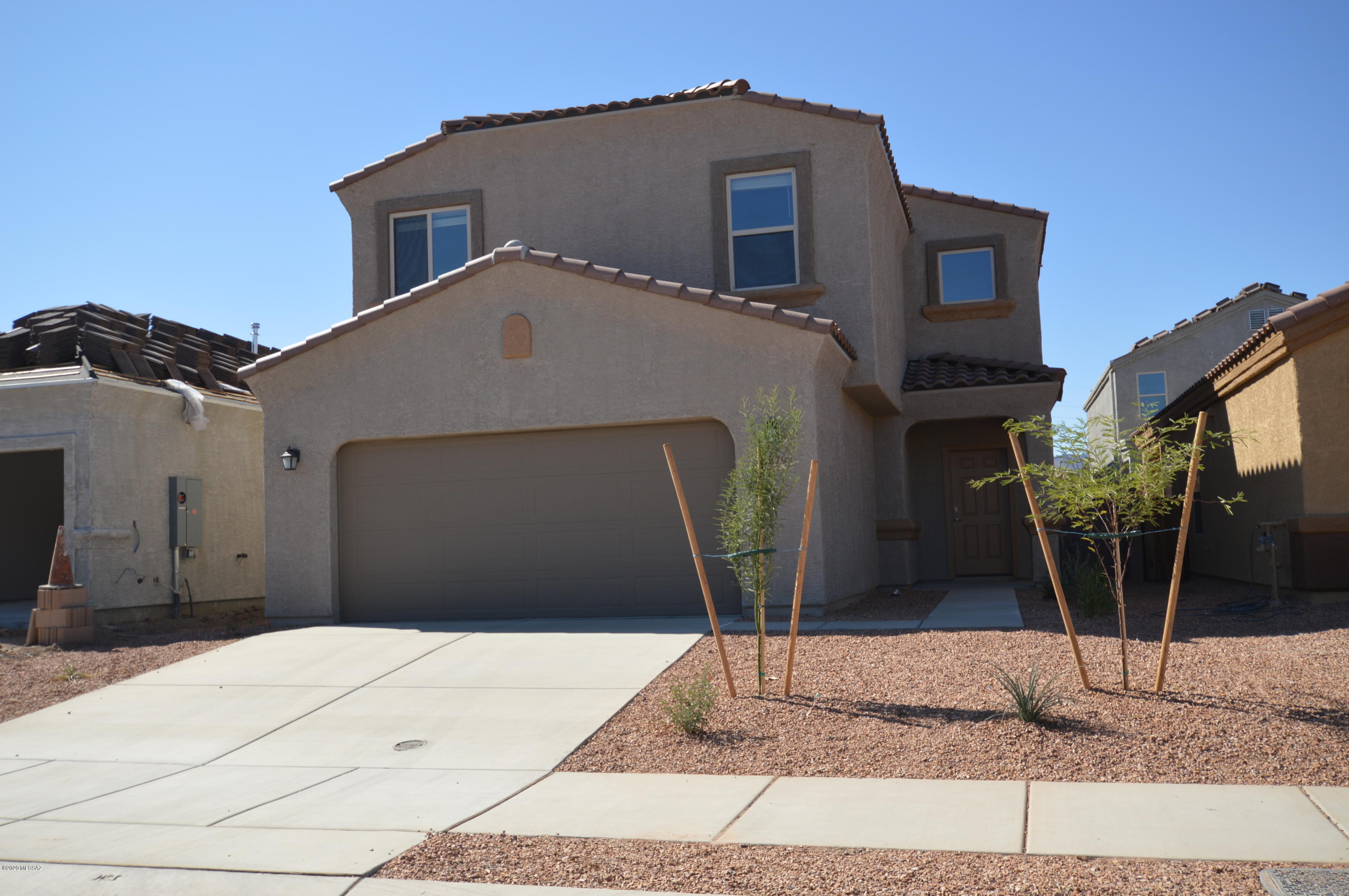 Fabulous and newly built! 2-story 3 bedroom home! Excellent kitchen with island overlooks a massive greatroom, ensuring plenty of common space! Enormous master suite! Large secondary bedrooms! Plenty of personal space too! Large backyard with covered patio! Don't miss out on this home! CALL TODAY!