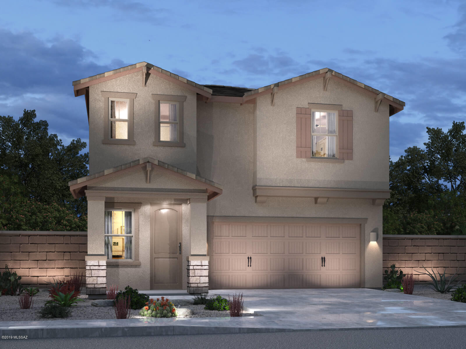 Brand NEW energy-efficient home ready NOW! Beautiful de Vaca foyer leads to the open great room adjacent to the kitchen and dining. Enjoy entertaining family and friends from the covered patio. La Estancia features great community amenities such as park, playground, pool and splash pad. Known for our energy-efficient features,
our homes help you live a healthier & quieter lifestyle.