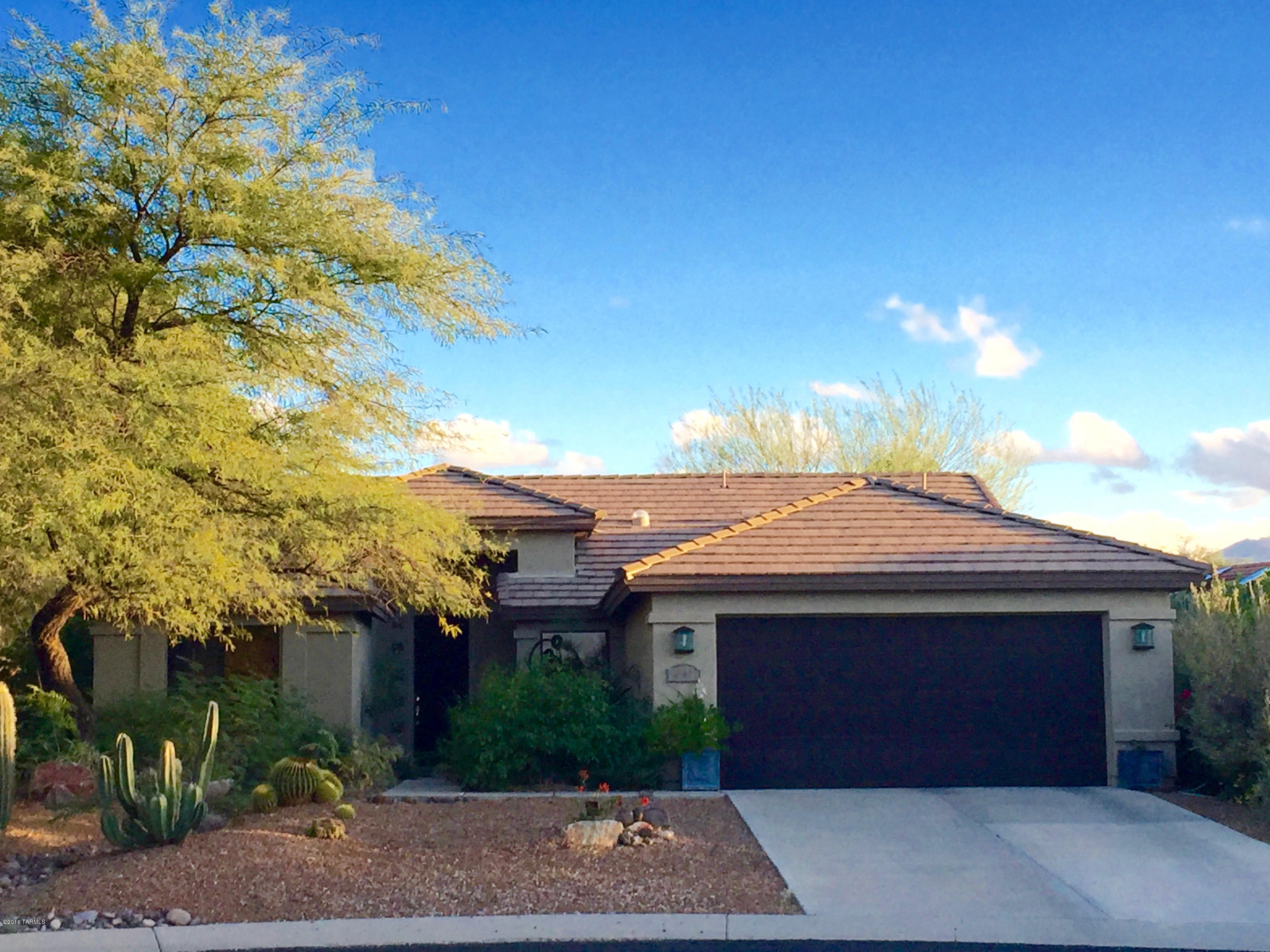 This gorgeous Quail Creek home has desirable upgrades and features in every direction inside and out! The home has two large bedrooms, two baths a formal dining room that could be used as a den. The kitchen is beautiful with upgraded cabinets, custom backsplash and is open to the living area making it ideal for entertaining. The large cul de sac lot has room for a golf cart garage and lap pool. This home is a must see!