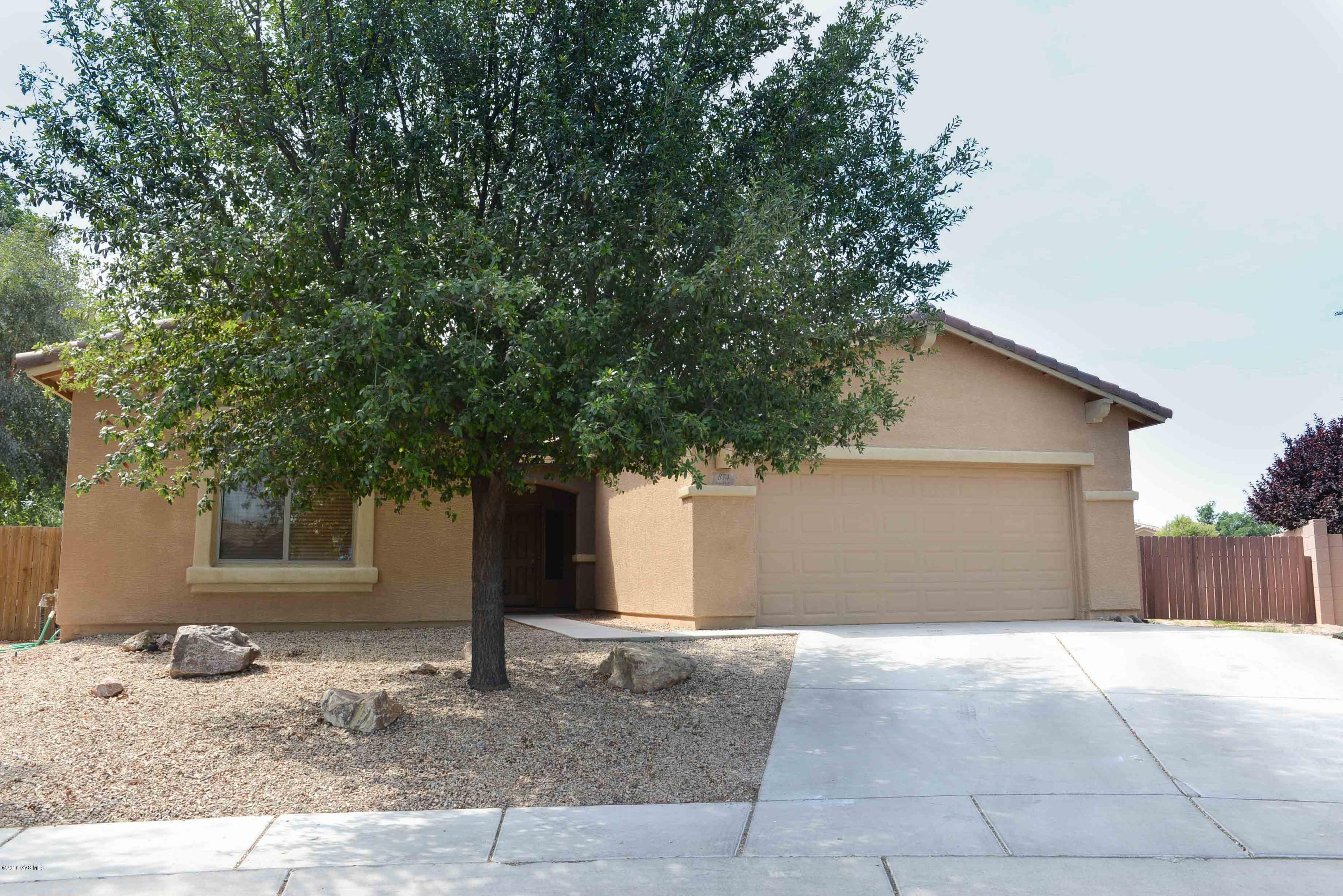4 bedroom single story home on an enormous lot. Split bedroom plan offers master suite privacy. Double master sinks and large walk-in closet. Tile throughout the home. Plenty of counter space with granite counter tops and lots cabinetry. Amazing backyard with mountain views and heated pool. There is a large utility room/ den for hobbies. All of this can be yours in the wonderful Madera Highlands community. Call Becca today for your private showing. This won't last!