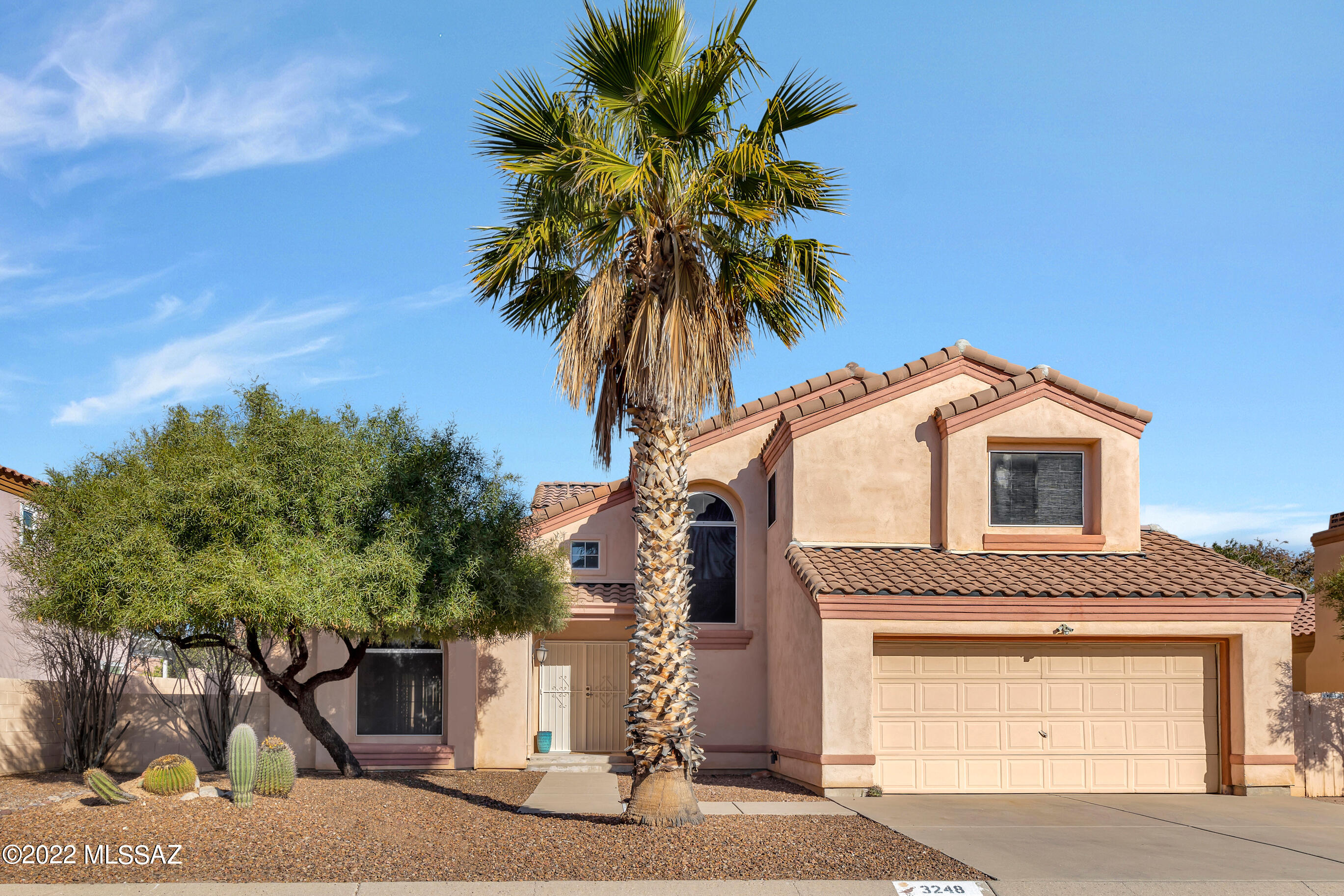 Seller will accept or counter offers between $370-380k.  Literally move in ready!  Freshly painted and cleaned for you!  Pre-inspected by a licensed home inspector for your peace of mind.  Bright and cheery, this home is inviting with all its space, maximizing every each, the updated kitchen overlooking the family room and back yard keeps you in the mix. Large lot with no neighbors behind.  Surprise - dual cooling also keeps your a/c costs down.  Close to all the North Ranch amenities too.  Check it out!