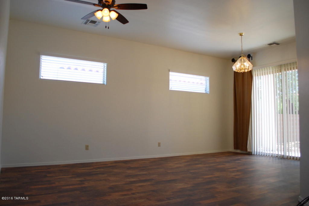 NE Foothills 3 Bedroom 2 Bath In the Gated Sabino Springs Community just steps away from ARIZONA NATIONAL GOLF COURSE. Wood or tile floors throughout home. Fresh paint. Open kitchen and dining area with Maple cabinets dining nook with built ins and breakfast bar. Master suite has a walk in closet and oversized vanity. Easy care yard and some mountain views. Water Softener , R/O System ,& recently replaced Water Heater .Community Amenities include;24 Hour Manned Gatehouse , Rec Center with Heated Pool/Spa , fully equipped Fitness Center ,and Walking Paths with Spectacular Mountain Views. This home is offered as NON-SMOKING. Pets subject to owner approval.