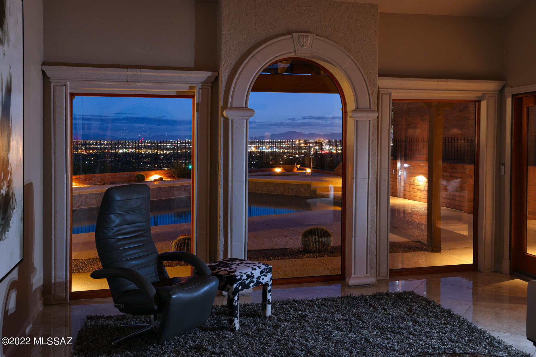Expect to be impressed the moment you open the door to the extraordinary mountain and city light views this ridgetop home offers.  This 3 Bed/2 Bath meticulously maintained granada floorplan is truly an entertainers dream inside and out!  The large greatroom has vaulted ceilings and is very open and bright with newer windows to bring the outdoors in. The kitchen has quartz countertops and stainless steel appliances and includes both a breakfast bar and dining area.  Wake up to amazing views in your large primary bedroom that includes a designer walk in closet.  Enjoy an extremely private resort style backyard that includes a pool, spa, outdoor kitchen, firepit and outdoor shower.  Additional features include an extended driveway, remote control sun shutters, sunshades, the garage has pebble tec flooring and an additional storage room, water softener, reverse osmosis and much more! Explore all this fantastic location in Fairfield has to offer!