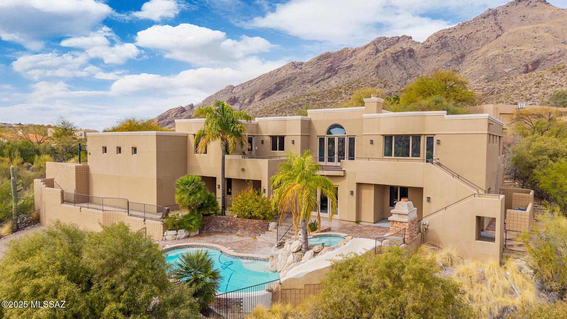 Seller Financing Available! Private large 5,479 SF 6 Bedroom, 5 Bathroom estate on 1.3 Acres within the Gated Finisterra. Panoramic City & Mountain Views! This home features an soaring ceilings, split floorplan, Scara Stonice White flooring, Quartz chefs kitchen with high end appliances. The primary suite has spa like bathroom, massive walk in closet, and views! Backyard features a pool, spa, fireplace, turf, built in BBQ grill, and water slide! 3 new HVAC units, new flooring, full kitchen remodel, new interior and exterior paint, two new wine fridges, new Pool And Spa equipment, full Pool And Spa replaster, new Flagstone, new, artificial turf, basketball hoop, & new washers and dryers.