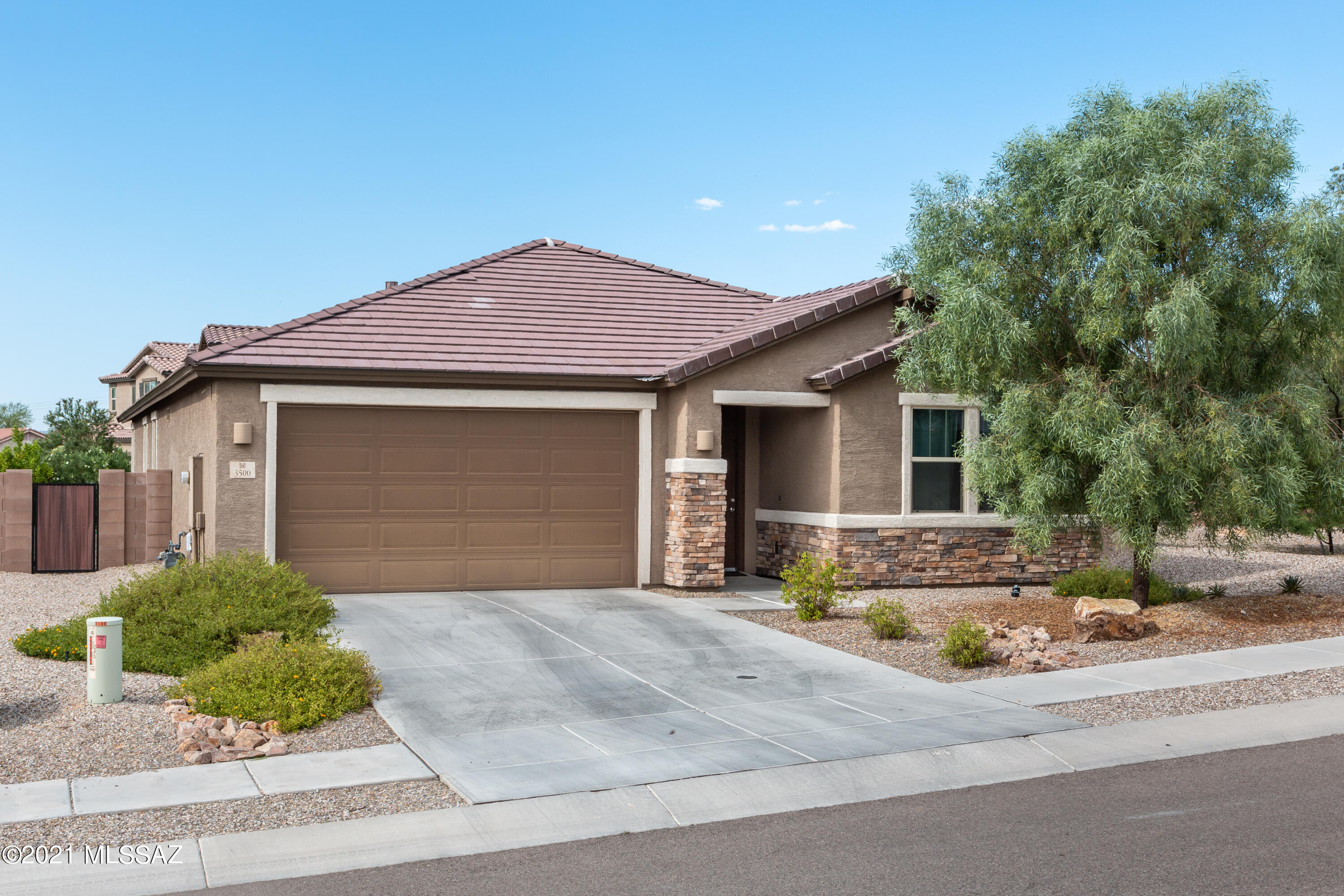 Are you searching for the many benefits of a new construction home, but don't want the stress of not knowing when it will be finished and how much it will actually cost. New construction delays and supply costs are overwhelming. The ''Beauty on Briar Rose'' offers the perfect combination of newer construction with all of the right upgrades. The home is located on one of the largest lots in the community, has an ideal northeast backyard orientation, and no neighbor to the west.  The luxurious open concept offers cozy living and tons of natural light. The owner's suite and guest bedroom both include a spacious en suite bath. The gourmet kitchen features stainless appliances, a gas cooktop, double ovens and quartz counters for days. You work hard, you deserve a home that feels like a retreat.