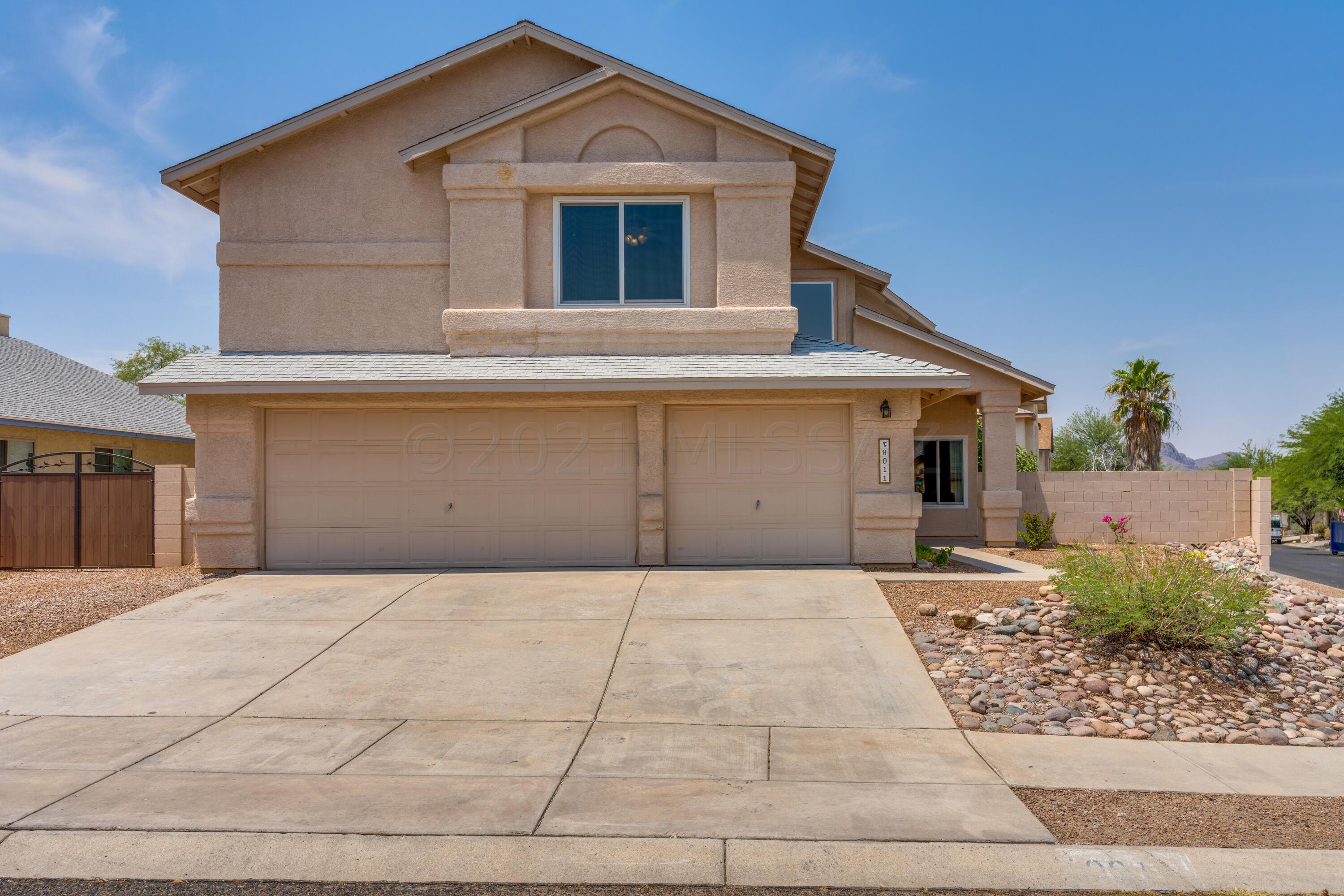 Clean, neat and move-in ready! Fresh paint and new carpet throughout! 4 Bedrooms & 3 Full Baths! One Bedroom & Bath downstairs! Three Bedrooms & Master Suite upstairs! Large coronet lot with fenced side yard, double gate and citrus trees! Three Car Garage! Owned solar! New windows! Poly B Piping replaced in 2017! Make this your home yours today! Call for your private showing!