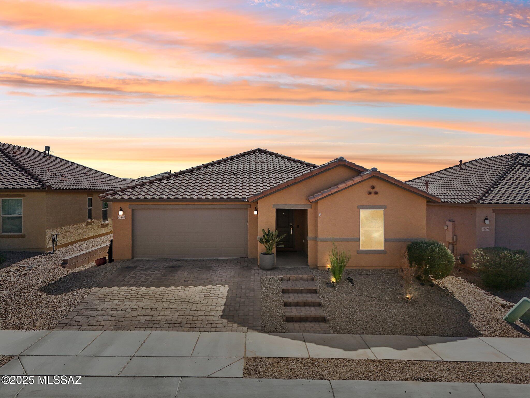 Seller will pay 1% rate buy down, this could save you $220 less per month off of your payment for the first year! Ask for details.  A beautiful home with upgrades throughout. Enjoy a great room floor plan with a chef's kitchen featuring large island, rich Espresso brown cabinets, quartz countertops and a soft blue tile backsplash, a classic look with designer touches. Stainless appliances that are energy certified. Solar panels for energy efficiency and year round comfort, perfect for charging your EV. Large primary bedroom has a bay window to the backyard, walk in closet, double sink and walk-in shower. Extra cabinets added above laundry, so you can stay organized
