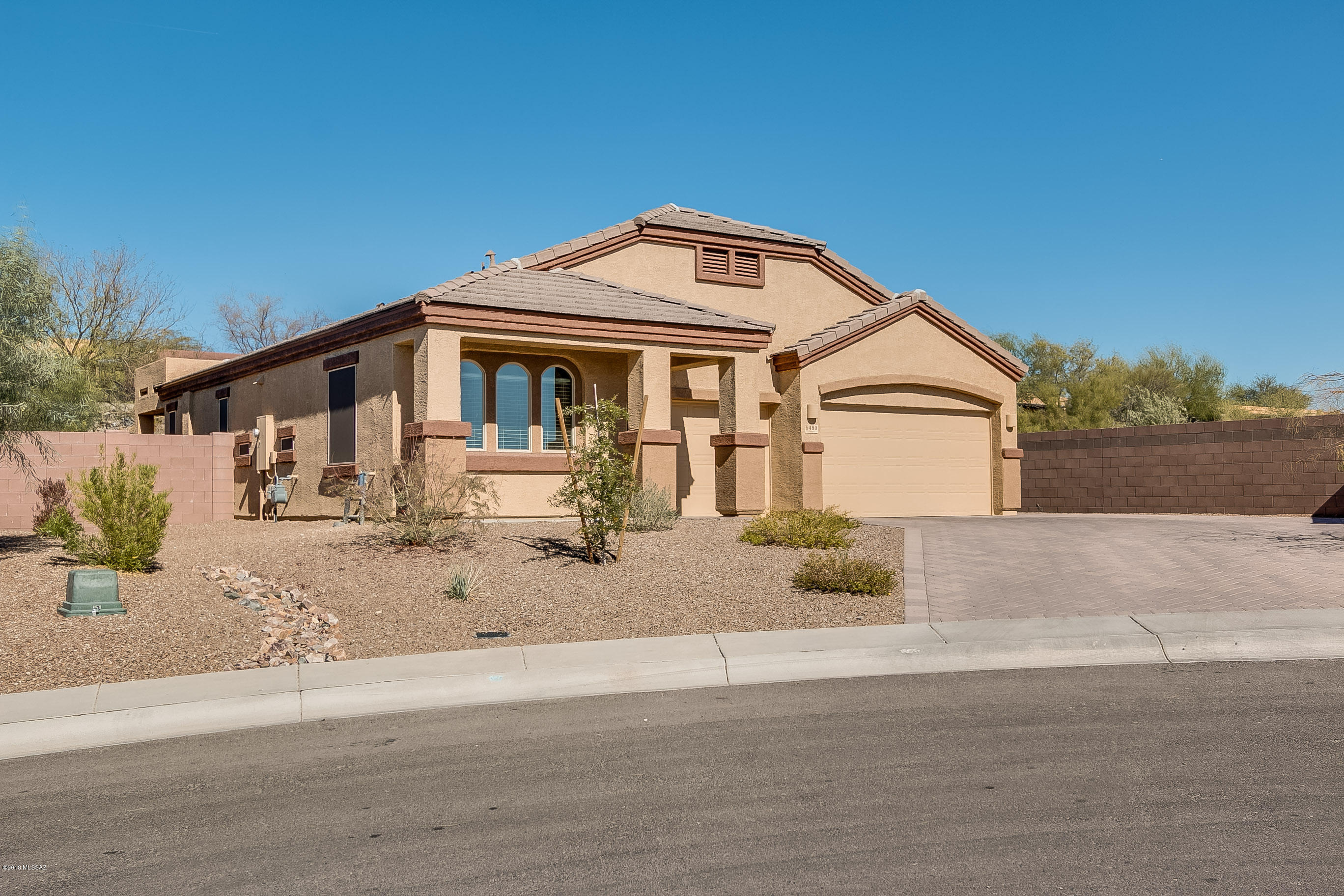 Energy Star Qualified Home!! This DR Horton floor plan 3bd/2ba (1,869 sqft) with den & 3 car garage is located in the single story community of Sterling Meadows. This kitchen has been very nicely upgraded with Birch cabinets, black pearl granite slab and stainless steel appliances. Master Suite offers large walk-in shower, double vanity & walk-in closet. Additional features include 2-tone paint,18 x 18 ceramic tile & upgraded carpet throughout. Enjoy the nicely landscaped front and backyard. Views of the Twin Peak Mountains and natural desert are exceptional. Great NW location near shopping, dining, banks, schools, medical and more. This is a must see!