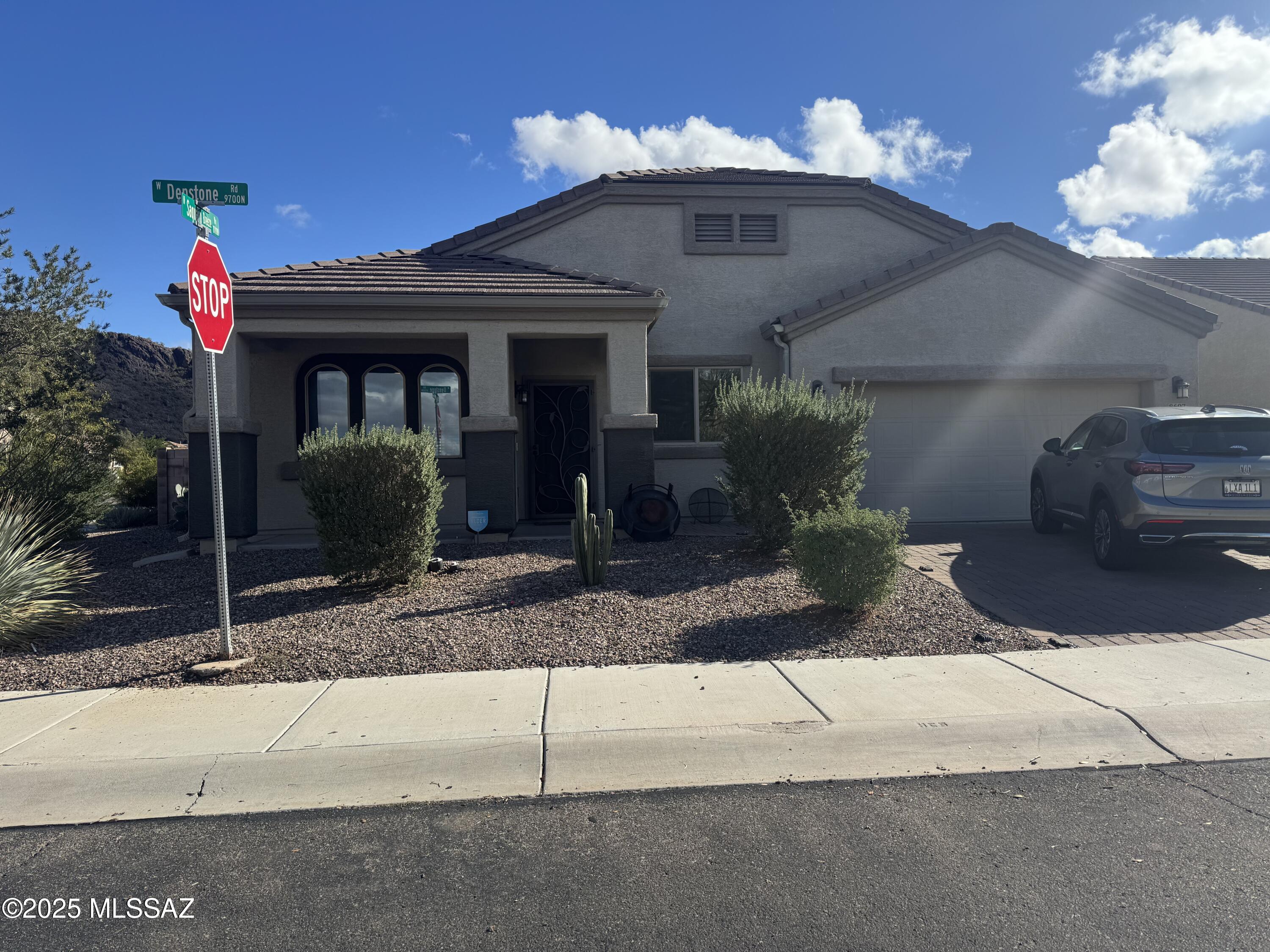 SHORT SALE - $50K under market value! Don't miss this rare gem 💎 SHORT SALE BANK APPROVED!

Premier corner-lot home in Saguaro Bloom featuring 2,020 sq ft, 4 beds, 2 baths, an open floor plan, tile flooring, ceiling fans, and a spacious kitchen. Enjoy a large backyard with mountain views, a cozy front porch, and an extended back porch with electricity. Community perks include parks, a pool, spa, splash pad, and fitness center. Motivated sellers, priced to move! Newer A/C