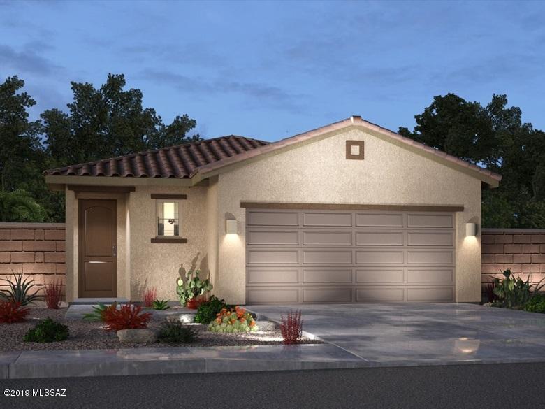 Brand NEW energy-efficient home ready Sept-Oct 2019!  This 3 bedroom, 2 bath, single story home has an open floor plan with a covered patio. Owner's entry off the garage. Chestnut cabinets, white granite countertops, light brown carpet, beautiful floor tile and backsplash in our upgraded Chic B package. La Estancia features great community amenities such as park,
playground, pool and splash pad. Known for our energy efficient features, our homes help you live a healthier & quieter lifestyle while saving you
thousands on your utility bills.