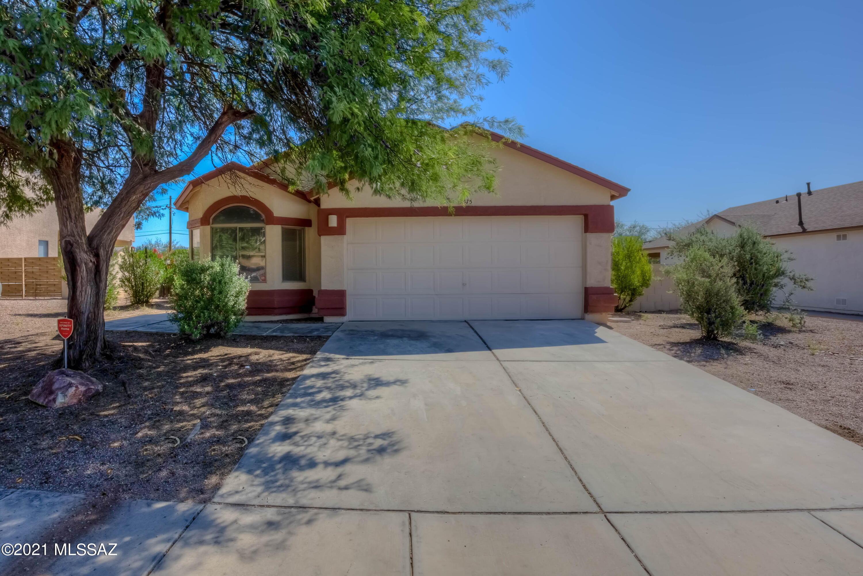 Welcome to this lovely home in Mission Hills West!  Featuring 1,701 sq.ft., 3 Bedrooms PLUS Den, 2 full baths, an Arizona Room and a 2-car garage!  Recently updated with interior paint, new countertops/flooring/fixtures and updated appliances in the Kitchen, updated bathrooms and window coverings, this home is move-in ready.  The bright Kitchen/Dining area opens to a spacious Great Room with a fireplace! The split floor plan creates space and privacy, with a central Den/Office for a place to work and study! The Arizona Room is a shady retreat, leading to a large, eastern-facing rear yard complete with storage shed!  Close to schools, shopping, interstate access and recreational trails, the location can't be beat! Don't forget to take the 3D Walk Through!