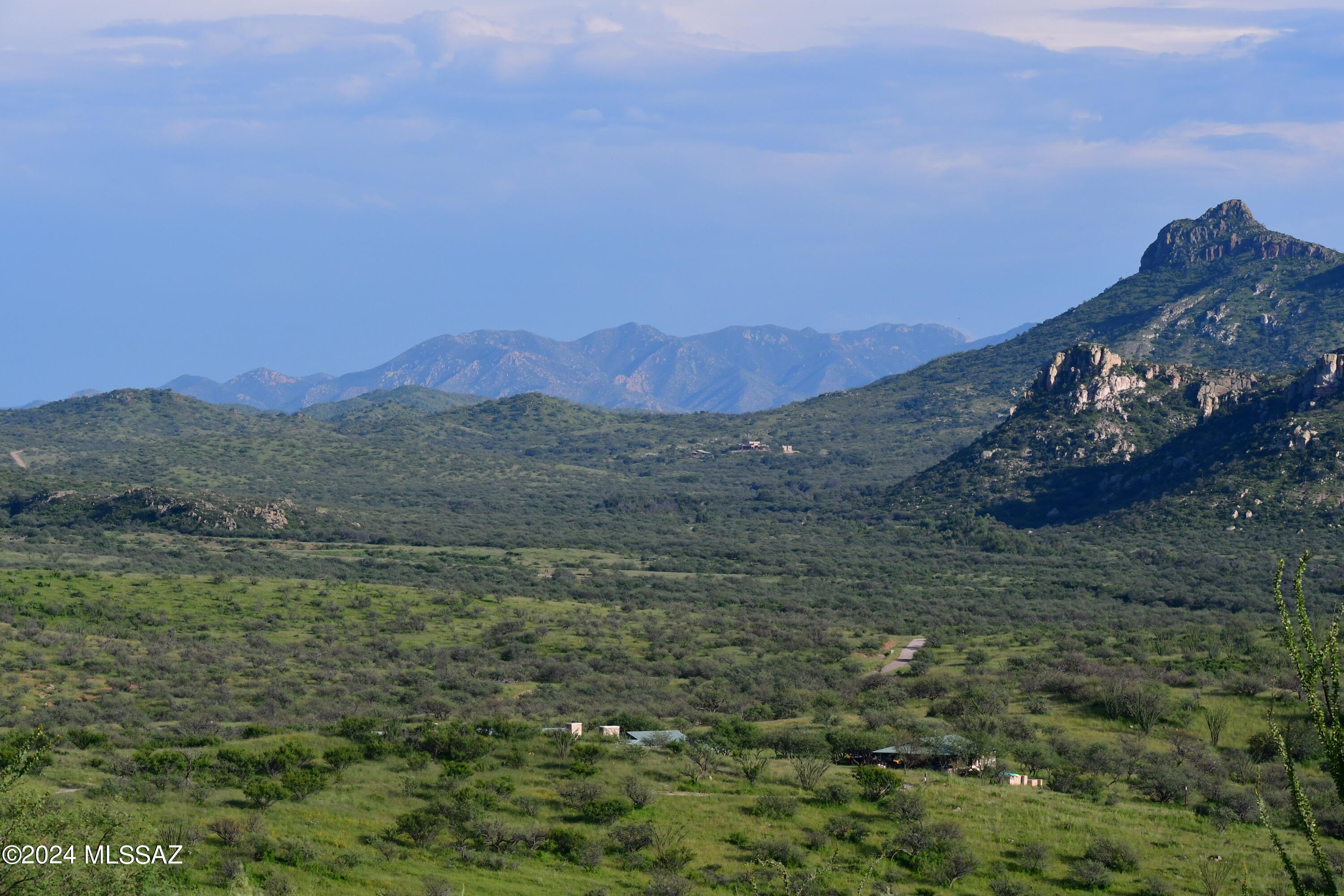PRICE REDUCTION! Stunning large, wide ridgetop parcel with incredible 360 degree views of mountains and valleys bordering thousands of acres of State Trust Land. This property is very rare in that it has acres of level building sites to choose from on top of the very private mesa. All of this is in Unit 1 of the prestigious Salero Ranch which is closest to the main gate for easiest access back to I-19 and Tubac or beyond. Underground electric protects the pristine views. Light CCR's protect values. 2 more awesome, adjacent parcels (Lots 7 & 8) also available next to State Trust Land at $89,000 each from same seller! This acreage is perfect for your dream home or a private equestrian estate! Excellent prices and value! Call LA for more details.