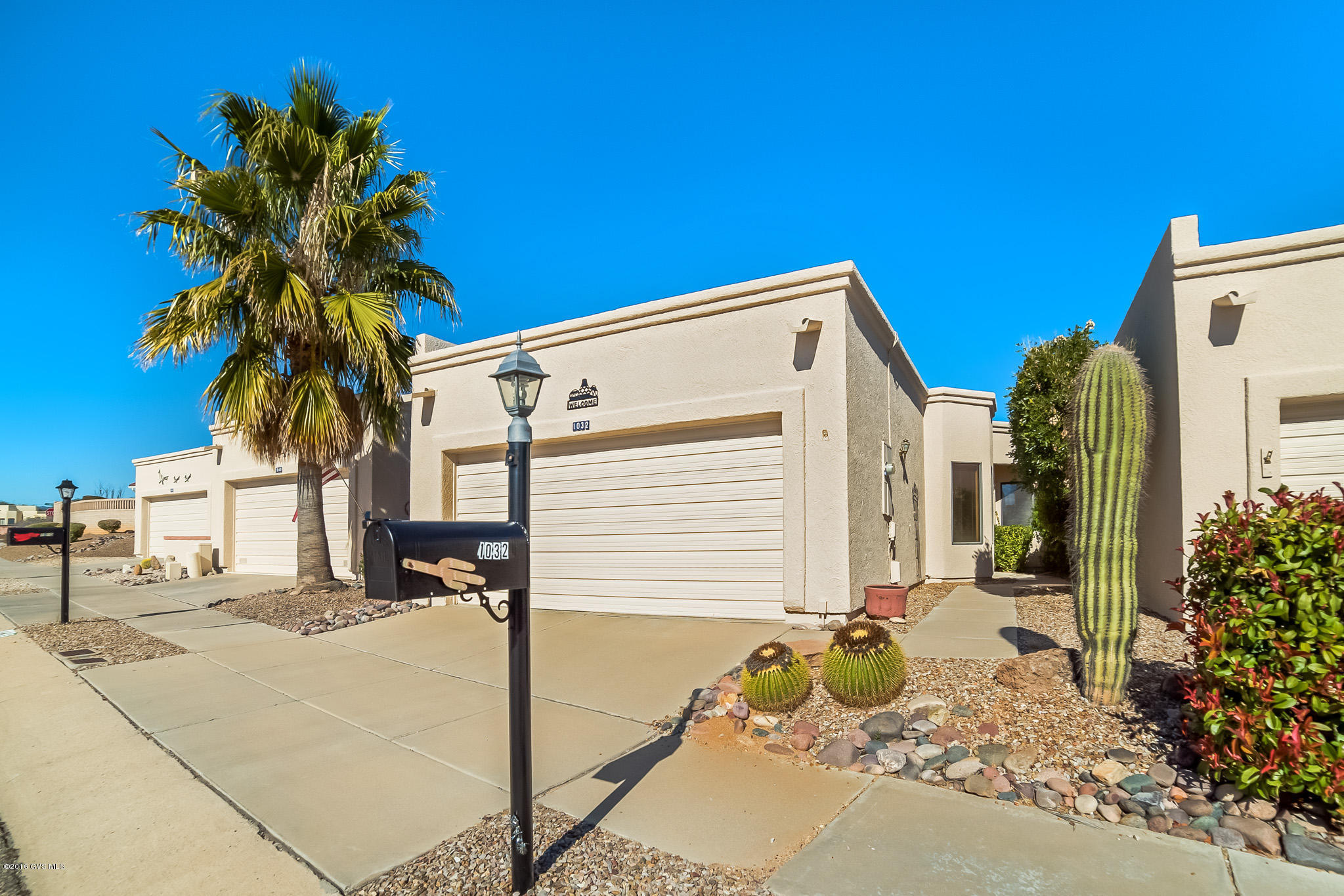 If you are looking for a total turn-key home - you just found it. A lovely home in the heart of Green Valley that is near recreation centers, shopping and restaurants that is being offered completely furnished. The cathedral ceilings make the home feel especially roomy and the great room offers a dining area filled with natural light from ceiling level transom windows while the living room enjoys backyard views through patio doors. Angles and decorative alcoves bring fun to the kitchen space with its convenient archtop pass-through window for easy dining service. The kitchen has a very functional design, abundant counter space and a large skylight filling the room with cheer. Your roomy master bedroom suite has a vanity his and hers sinks plus an easy walk-in shower. Relax on your  quaint back patio with its extended cover and enjoy natural desert views. Whether you are looking for a year round home or seasonal get away - be sure to check this beauty out!