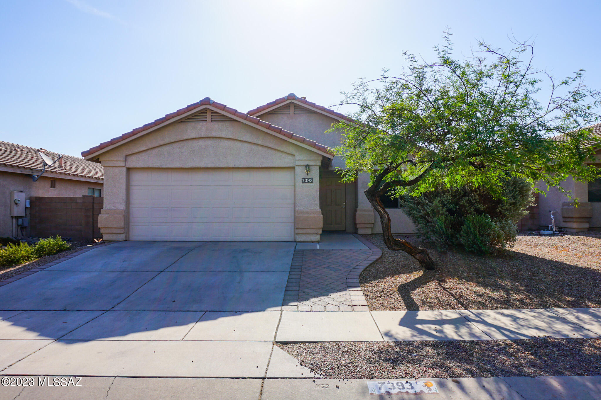 This beautiful home has been delightfully upgraded and is move in ready! Perfectly situated next to all your shopping needs, and nestled in a quaint neighborhood, this home will make you feel at ease knowing everything you need is as close as a bike ride. Several walking/bike trails to explore, or just sit back and relax in your luxurious backyard with low maintenance care and maximum exposure to a perfectly designed landscape with your very own SPA! For added luxury, this home features a New HVAC, granite countertops in the kitchen and marble countertops in the master bathroom, tile in main living areas and all closets, ceiling fans, rounded corners, and tear drop lighting for the bar. Many more upgrades and features to list, just not enough room here to mention. Come see your New Home and judge for yourself how Amazing it will be! See you soon!!!
